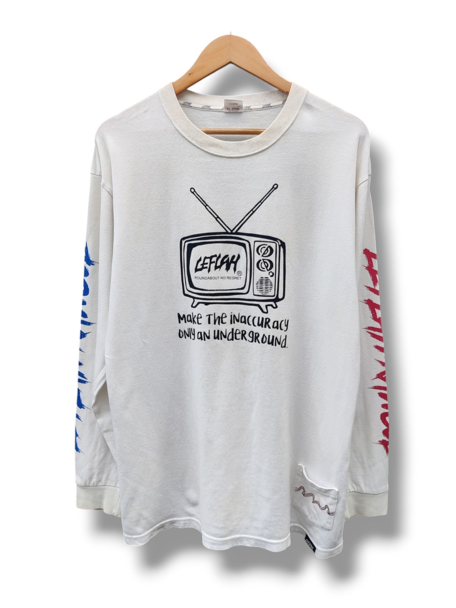 Japanese Brand Vintage archival Leflah Japanese Skate Promo Shirt Size US L / EU 52-54 / 3 - 1 Thumbnail