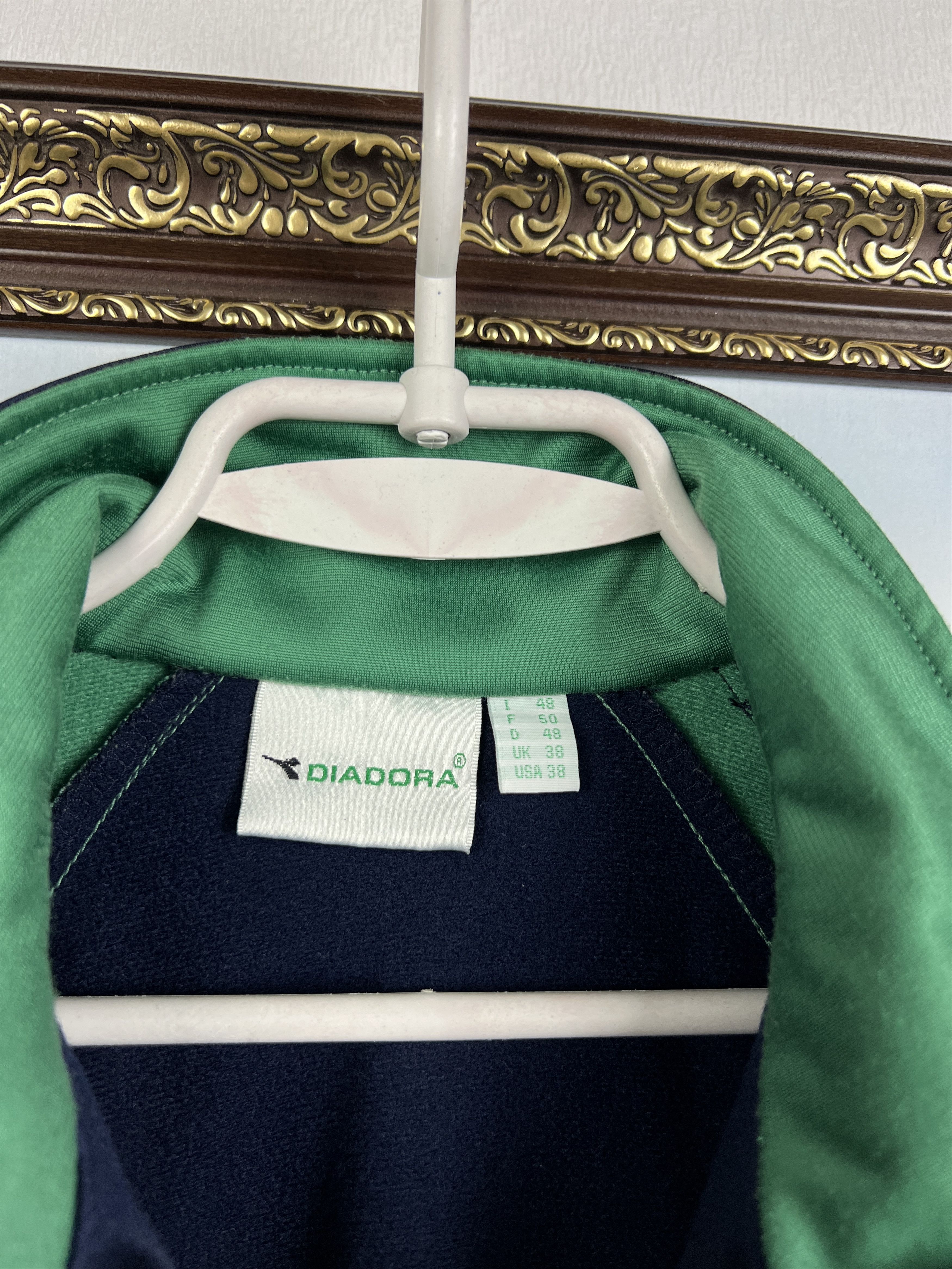 Diadora Vintage 90's Rapid Wien Football Jacket Soccer Track Top Size US L / EU 52-54 / 3 - 8 Thumbnail