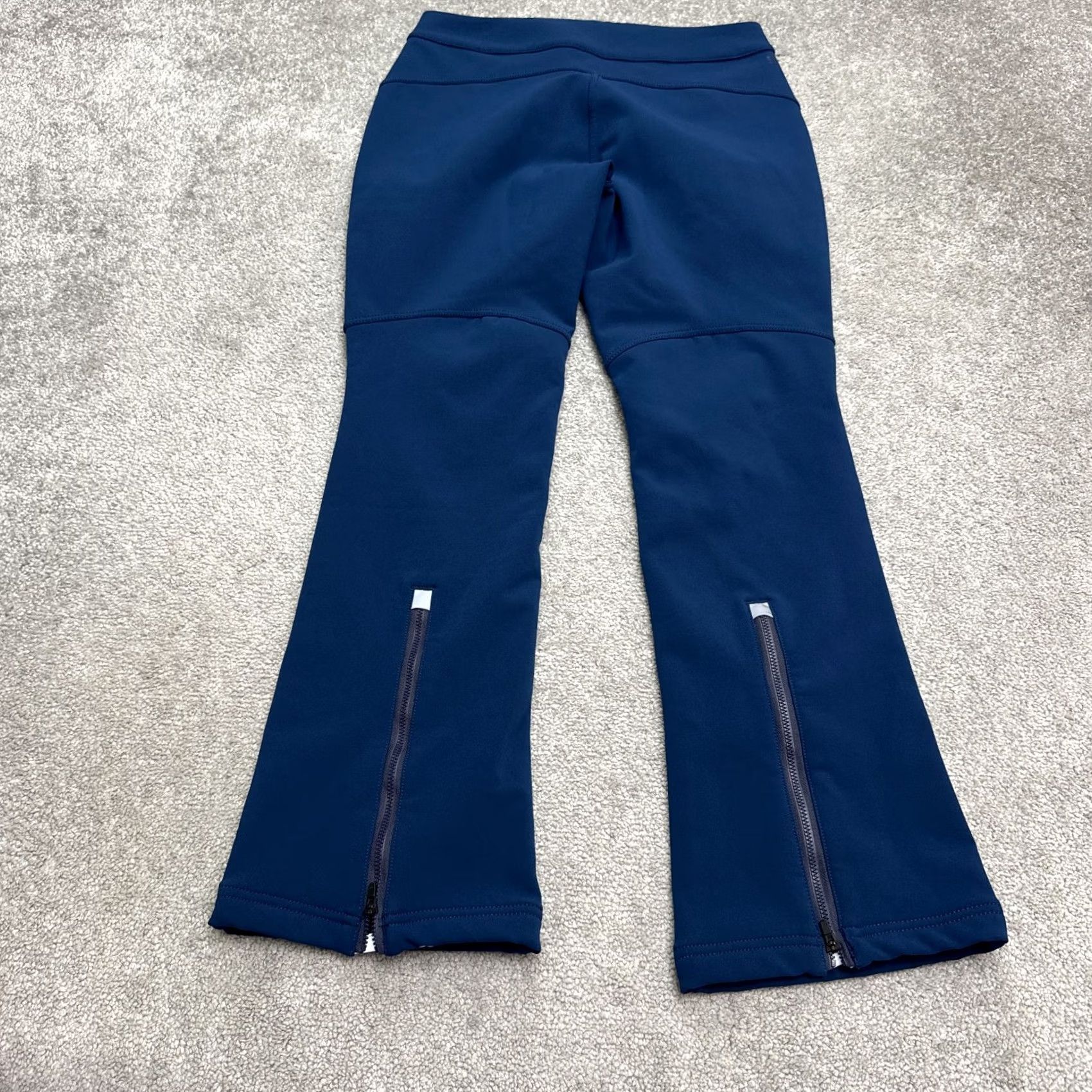 Vintage Title Nine Valhalla Snow Ski Pants Womens 6 Slate Blue Softshell Fleece Lined Size 28" / US 6 / IT 42 - 2 Thumbnail