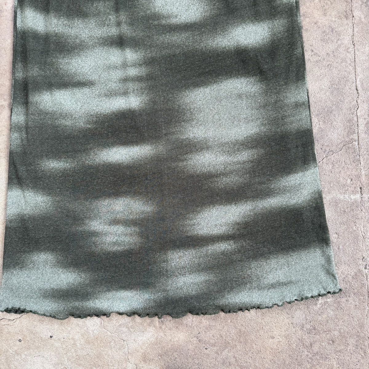 Japanese Brand × Vintage Vintage Japanese X-Mail Printed Mesh Skirt Size 26" / US 2 / IT 38 - 4 Thumbnail