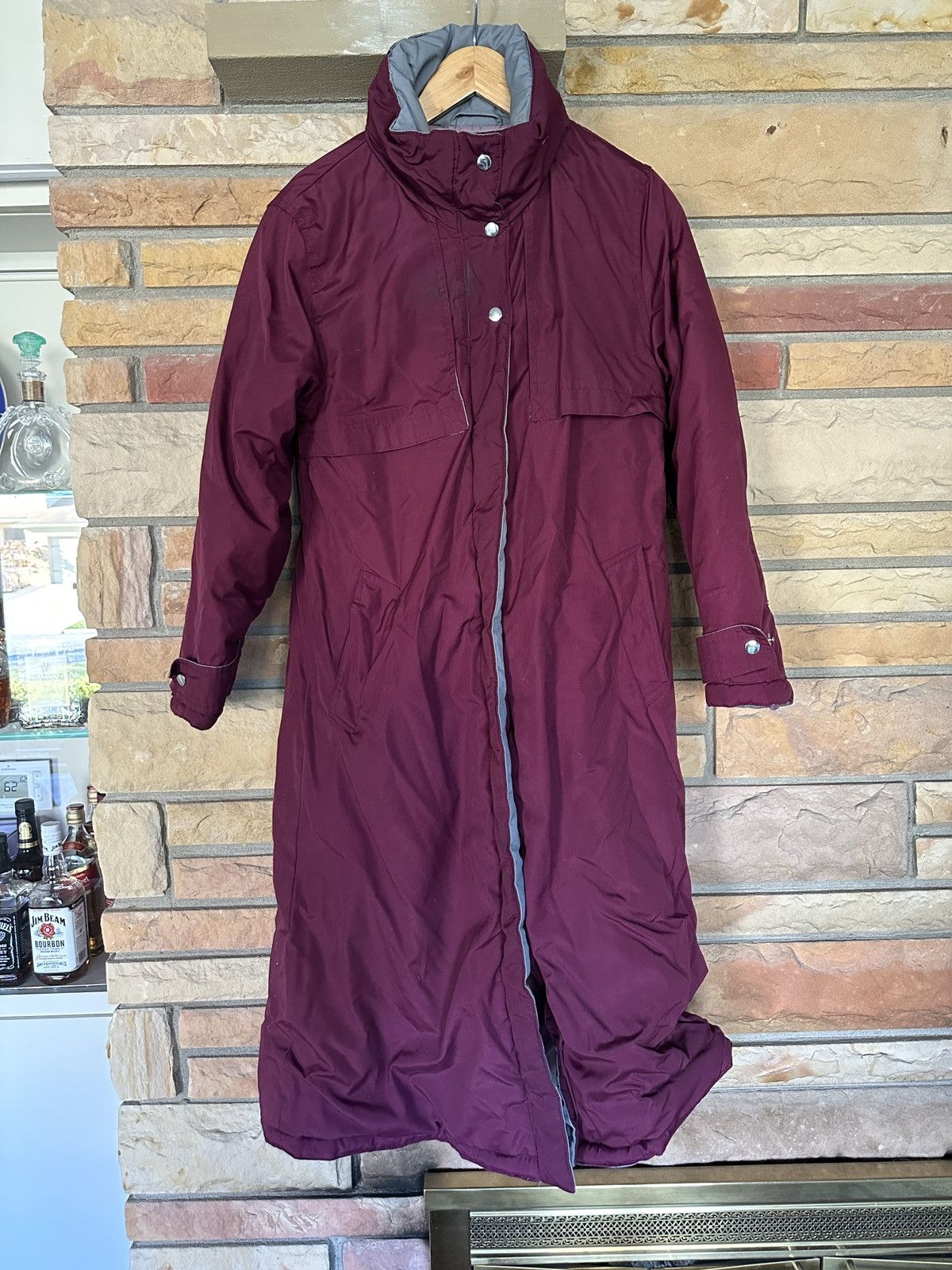 Vintage Vintage 70s Women's Long Puffer Coat Size S / US 4 / IT 40 - 1 Thumbnail