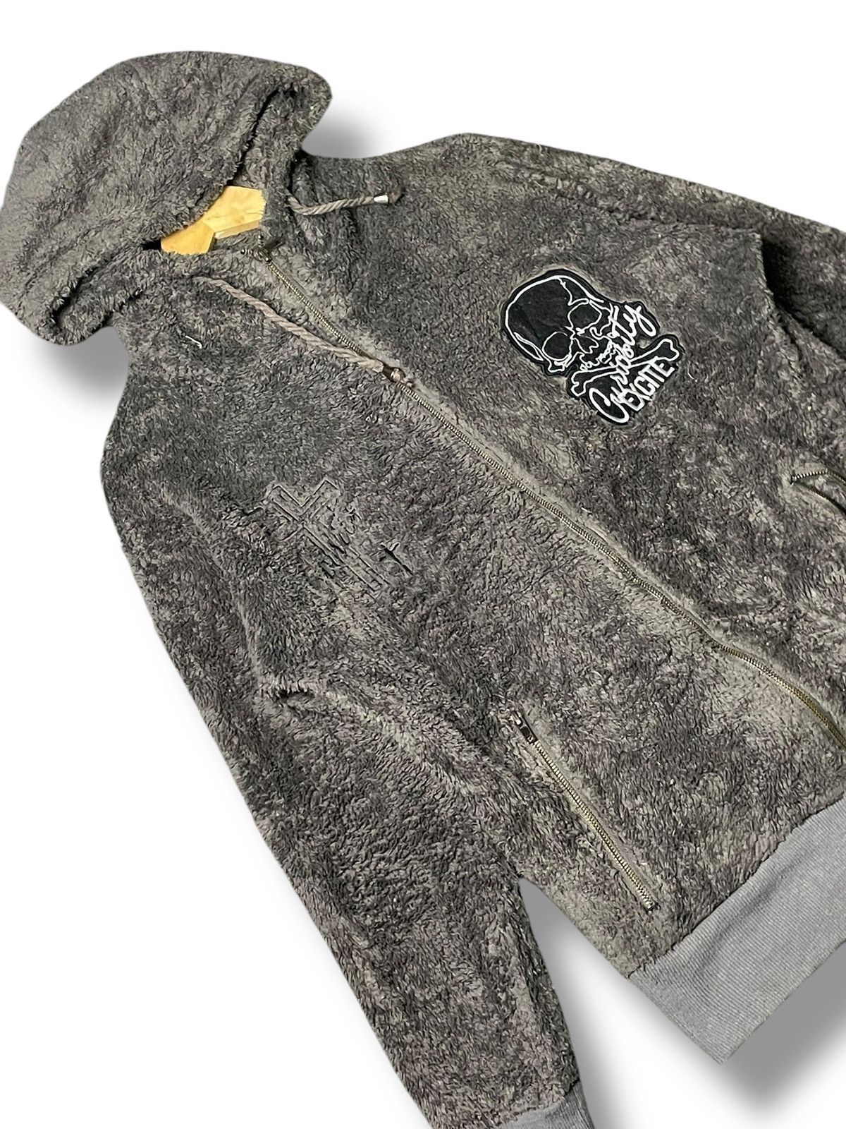 If Six Was Nine × Japanese Brand × Le Grande Bleu (L.G.B.) Vintage Ghost of Harlem Brand Fur Hoodies (58) Size US S / EU 44-46 / 1 - 3 Thumbnail