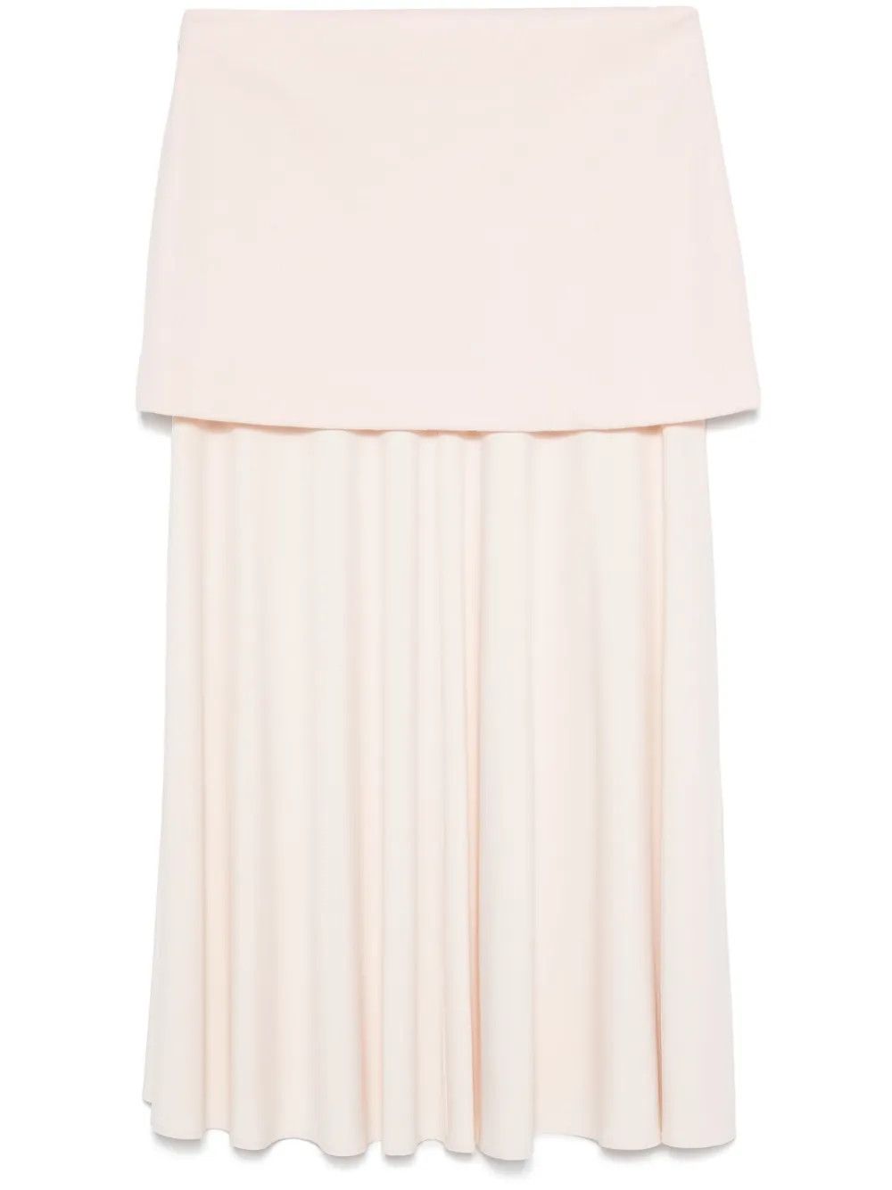 Jil Sander o1y1025 Maxi Skirt in Light Pink Size 28" / US 6 / IT 42 - 1 Thumbnail