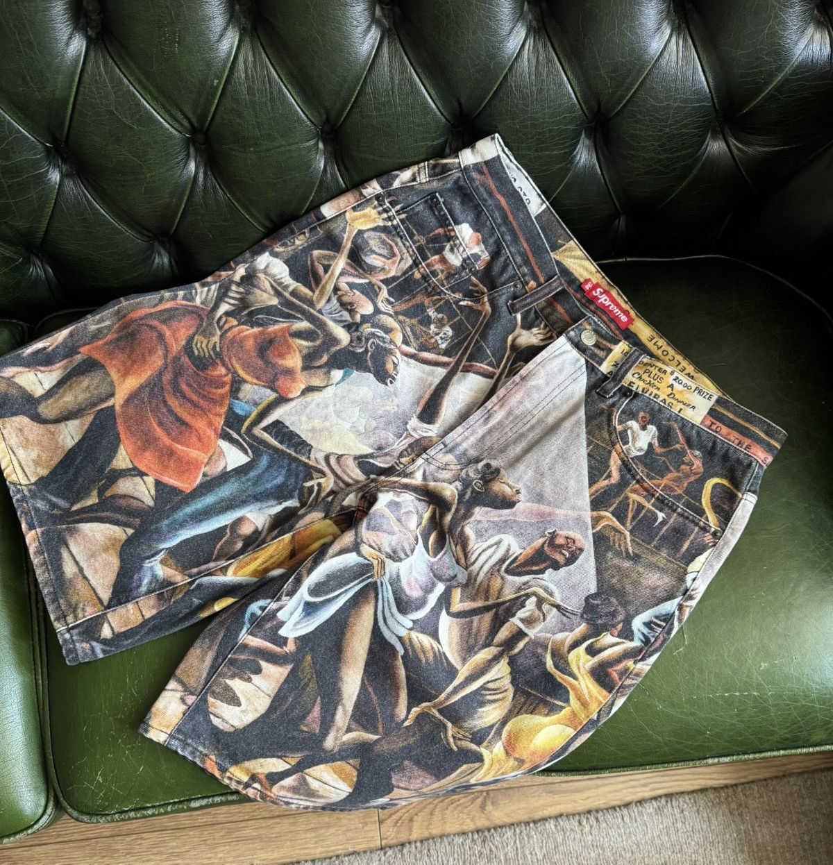 Supreme Supreme x Ernie Barnes shorts Size US 34 / EU 50 - 1 Thumbnail