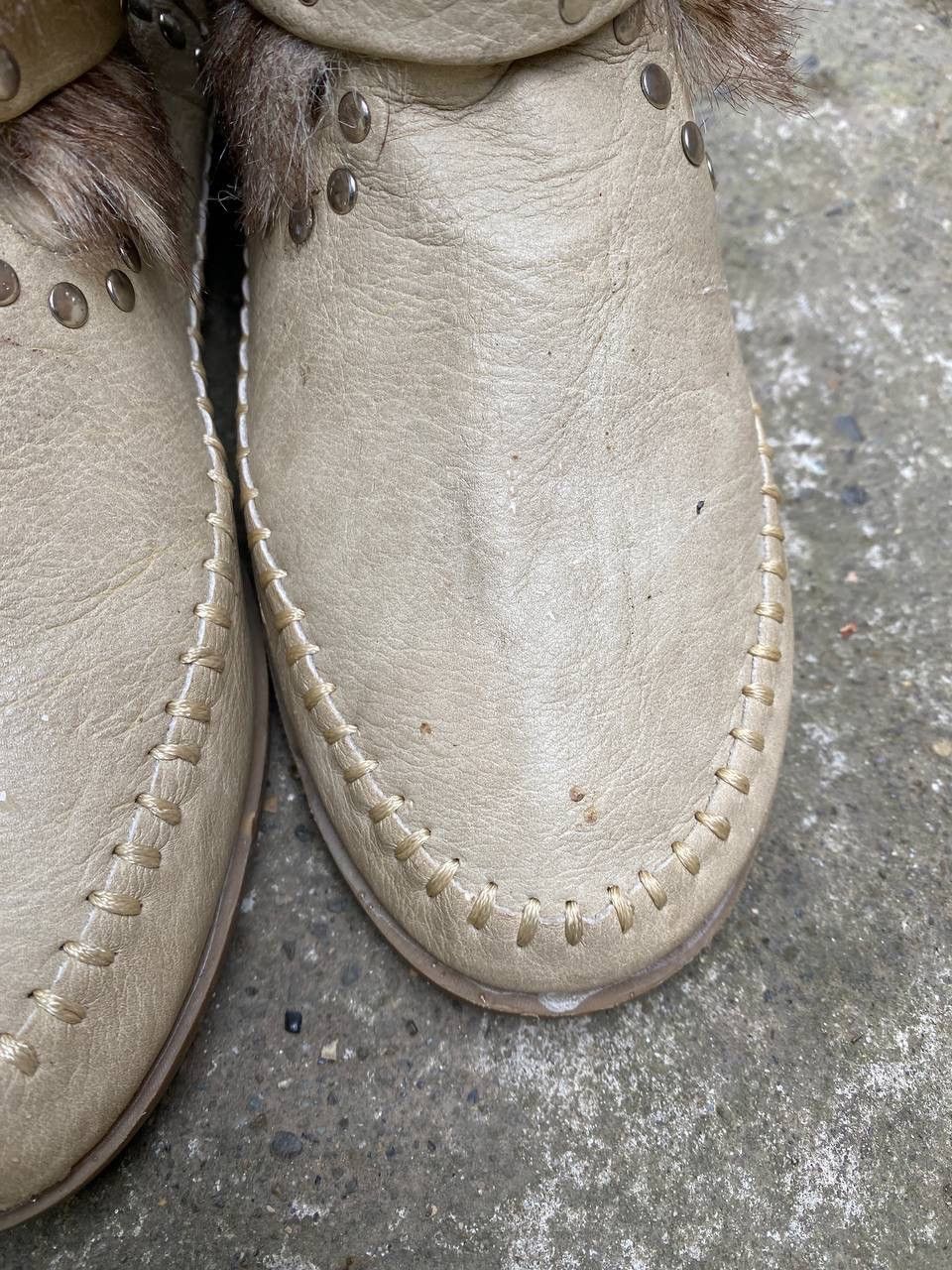 Japanese Brand Mohair LGB as98 style vintage distressed boots shoes Size US 7 / IT 37 - 7 Thumbnail