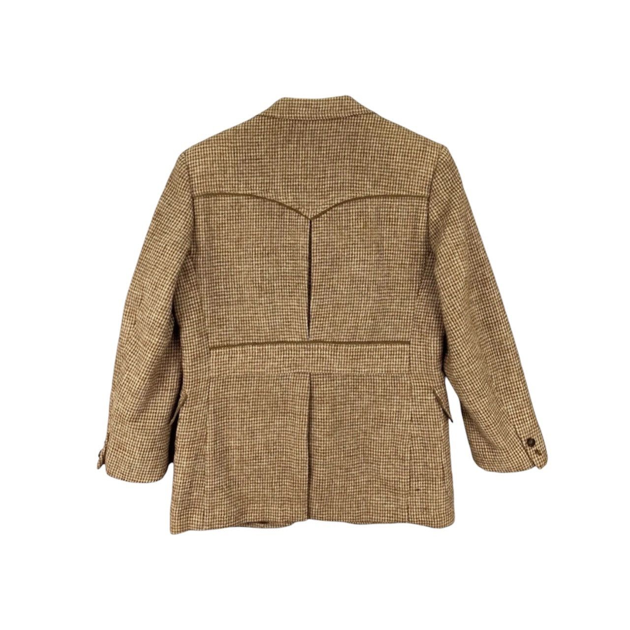 Harris Tweed Vintage Harris Tweed Wool Brown Blazer Jacket Size US S / EU 44-46 / 1 - 2 Thumbnail