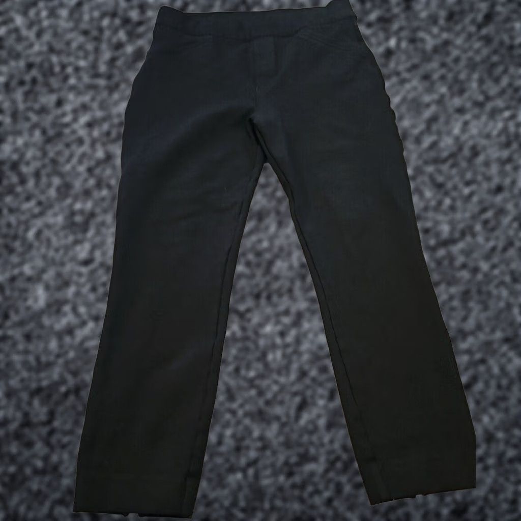 Spanx SPANX The Perfect Pant Womens L Black Ponte Knit Straight Pull On Trousers Size 36" / US 14 / IT 50 - 1 Thumbnail