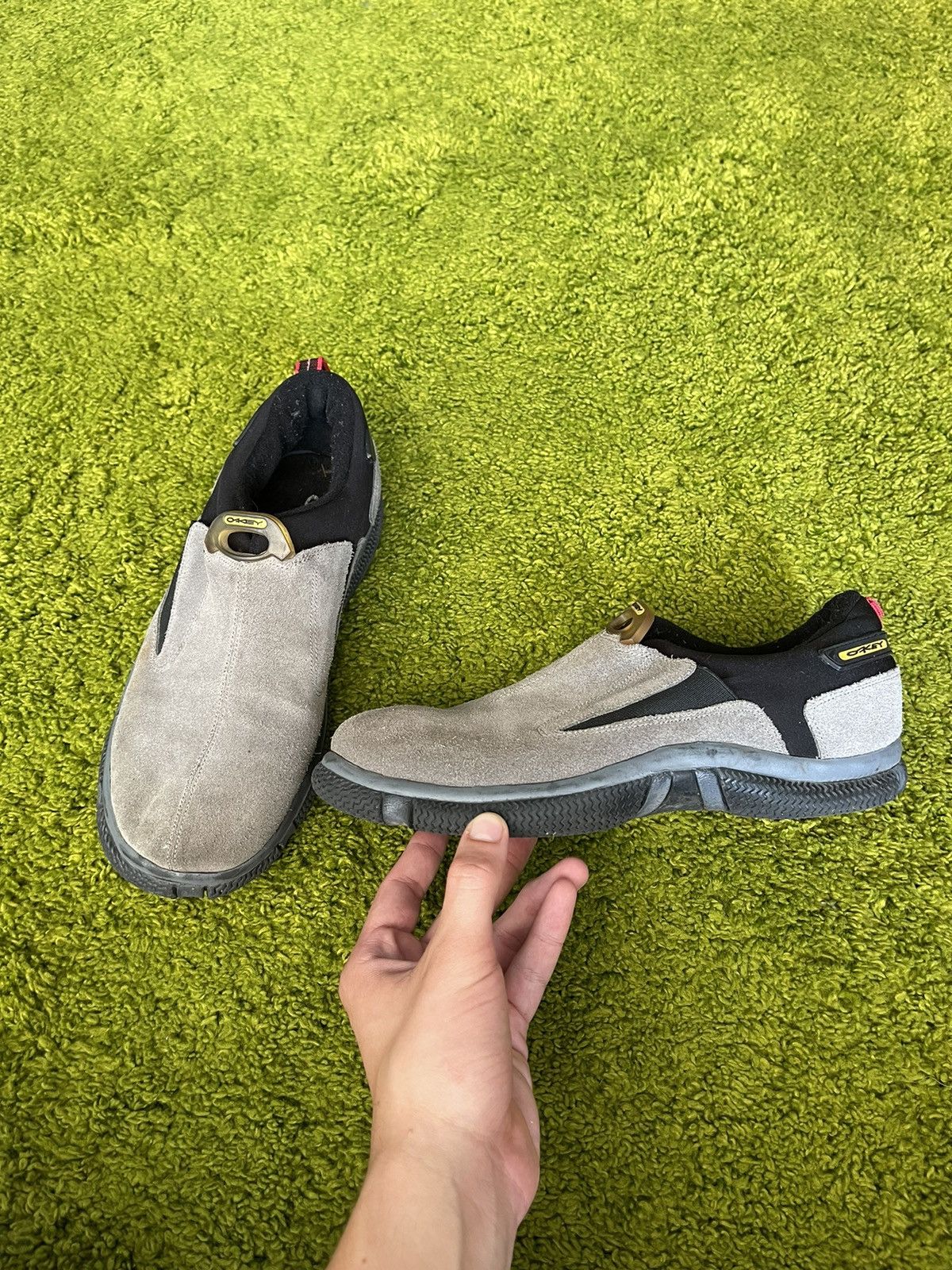 Designer × Oakley × Vintage Oakley 2000s vintage Y2K gorpcore style suede sneakers Size US 10 / EU 43 - 14 Thumbnail
