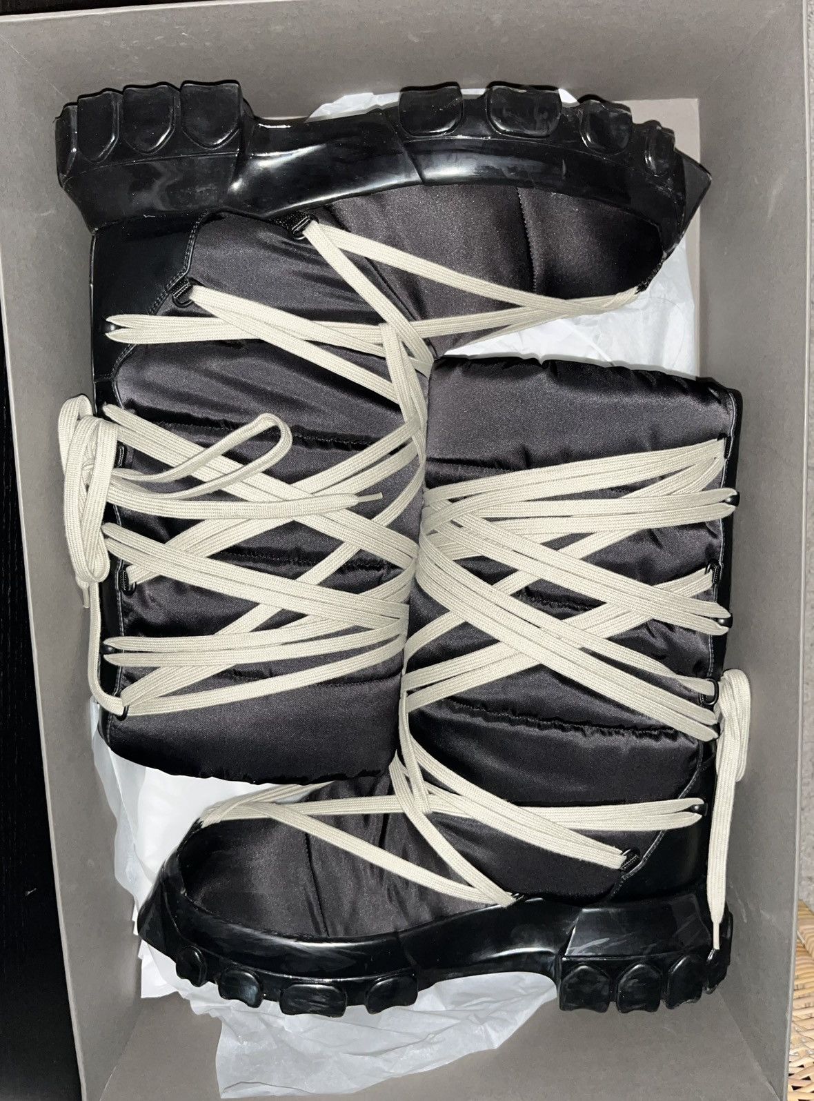 Rick Owens Rick Owens Lunar Boots Megalace FW21 Size US 10 / EU 43 - 3 Thumbnail