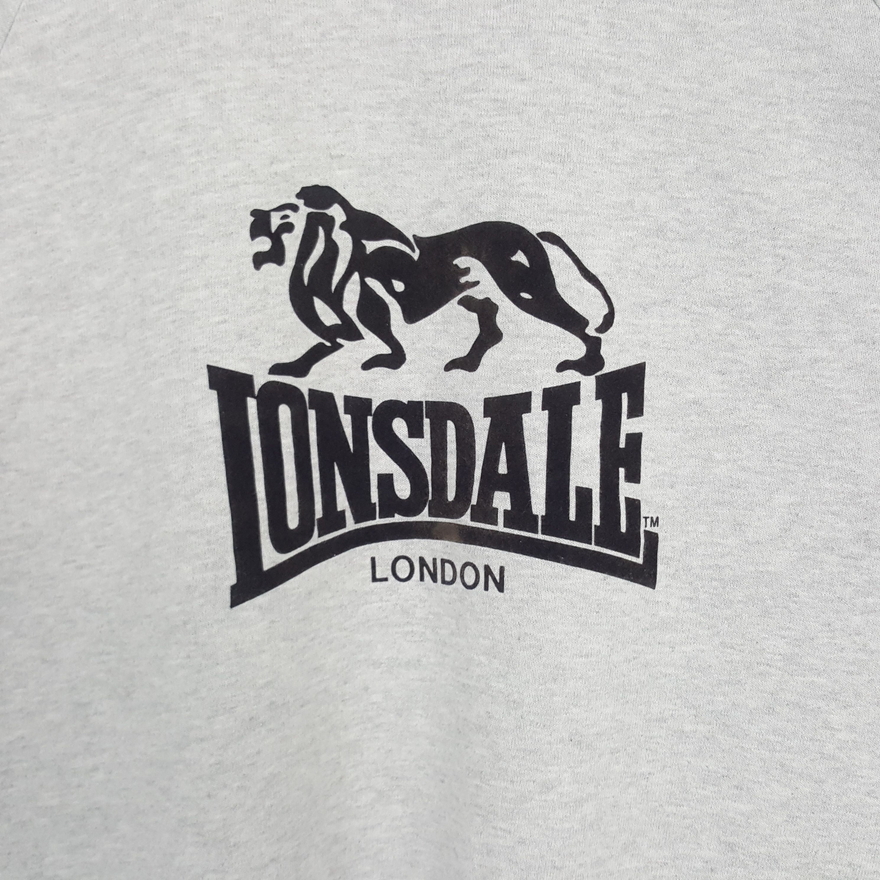 Lonsdale × Vintage Vintage Lonsdale London Designer Brand Sweatshirt Size US L / EU 52-54 / 3 - 2 Thumbnail