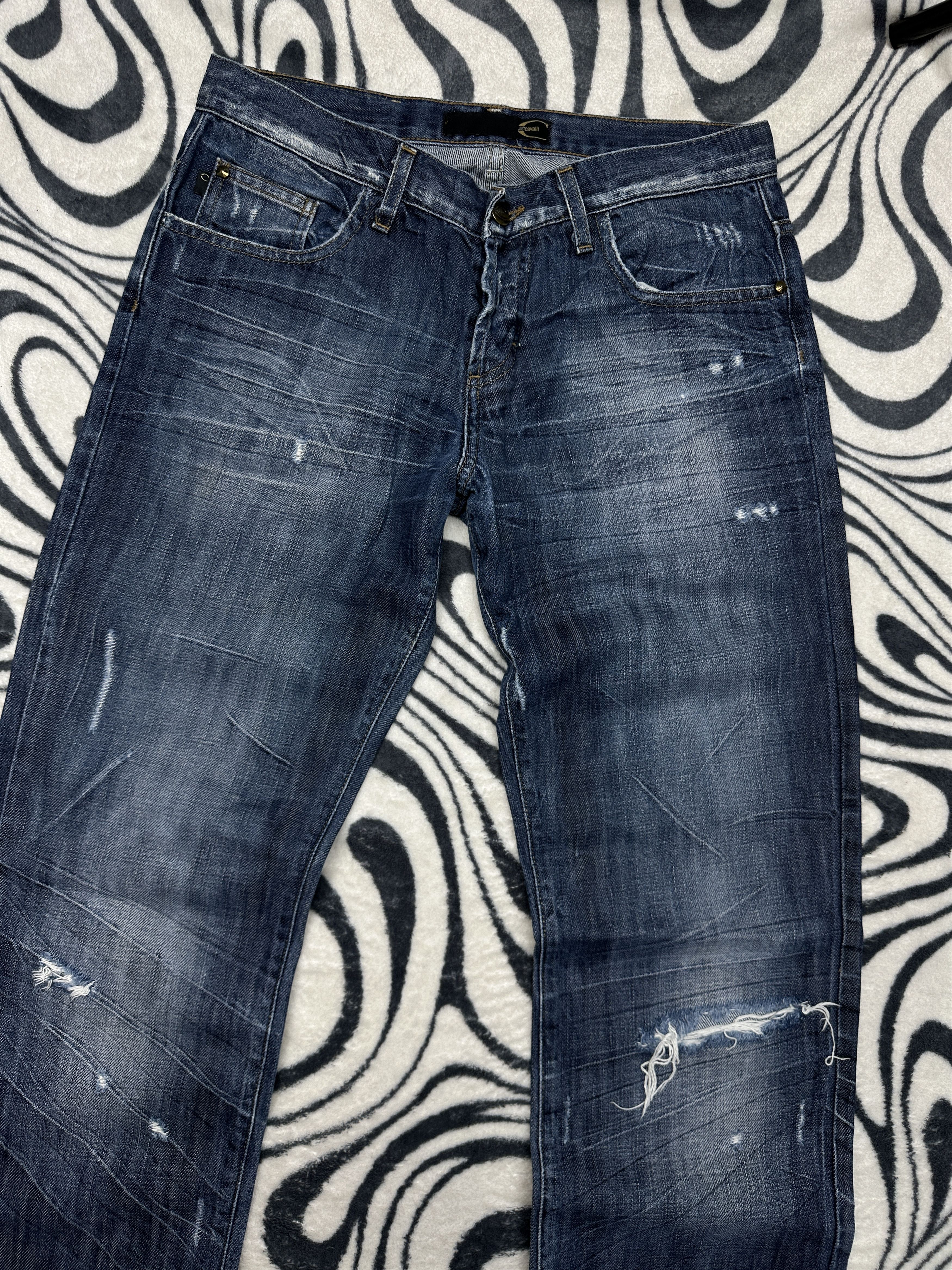 Just Cavalli Just Cavalli Vintage Mens Denim Pants Jeans Size US 30 / EU 46 - 2 Thumbnail