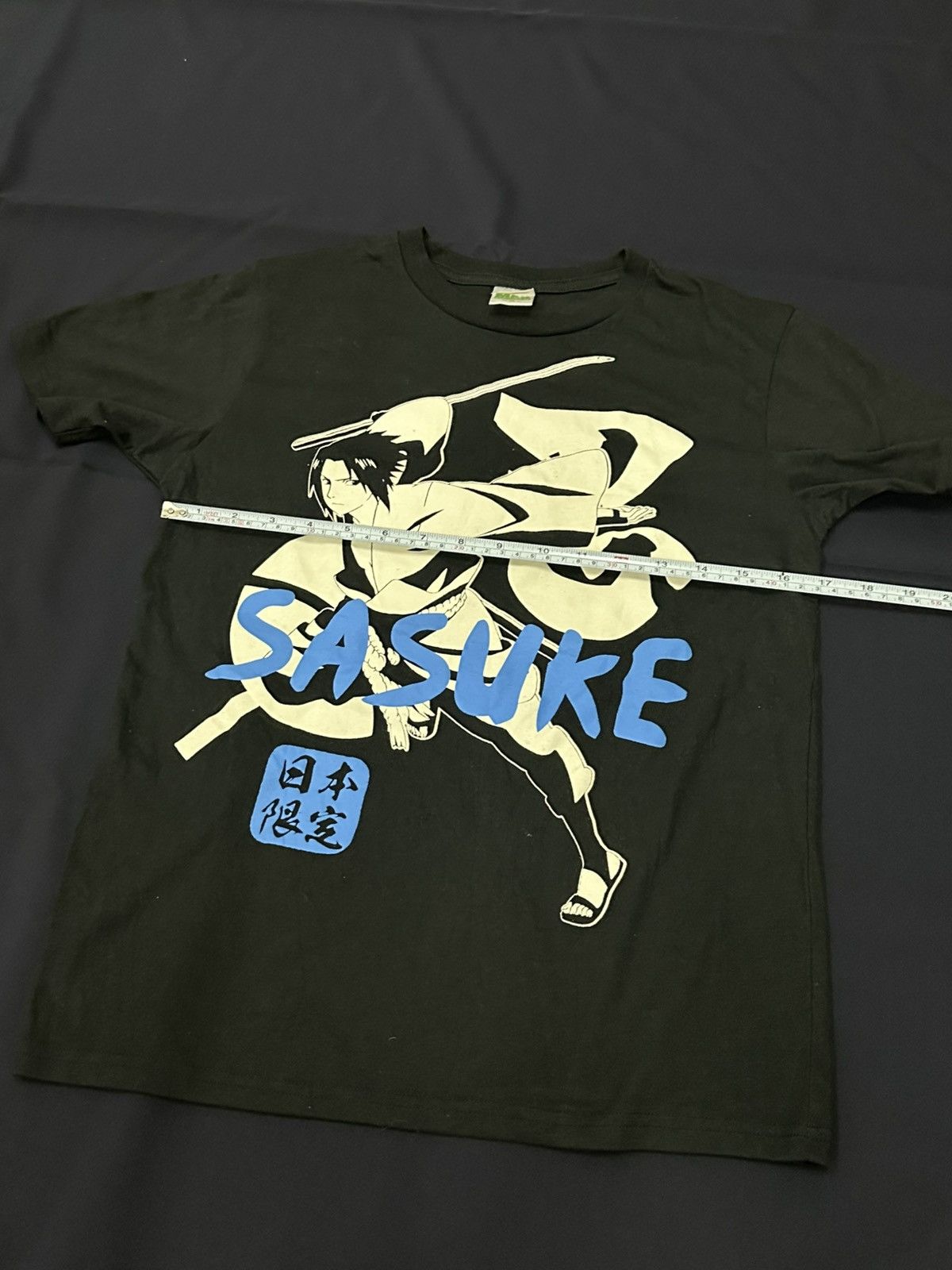 Anime Vintage Y2K Naruto “Sasuke” Black T-Shirt Size US S / EU 44-46 / 1 - 7 Thumbnail