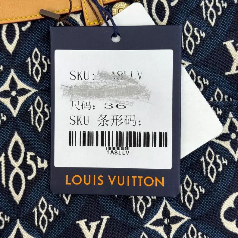 Louis Vuitton Louis Vuitton Dark blue logo sheepskin paneled pants 2505-N Size US 36 / EU 52 - 7 Thumbnail