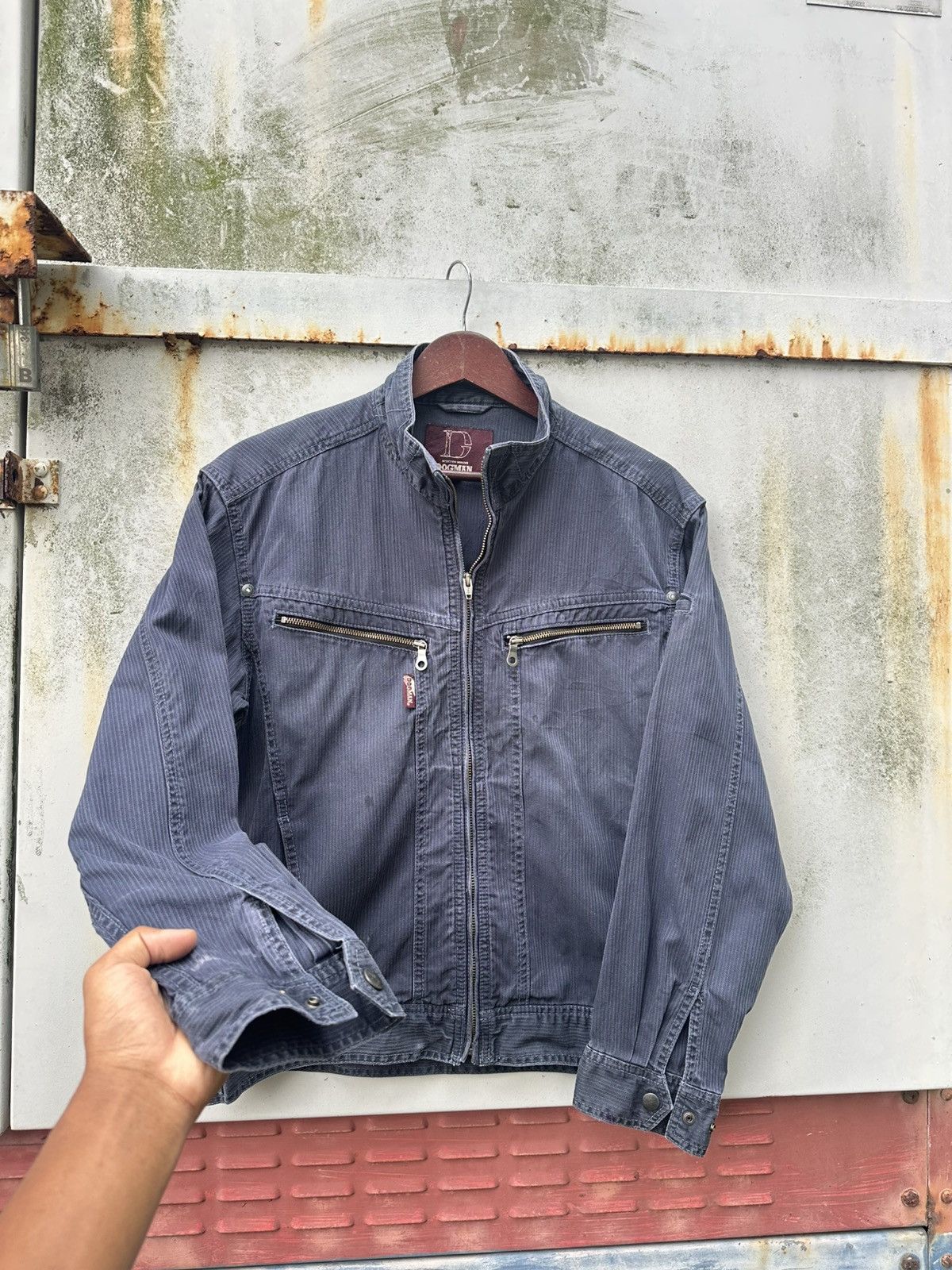 Vintage 👹Dogman Denim Trucker Jacket Size US M / EU 48-50 / 2 - 6 Thumbnail