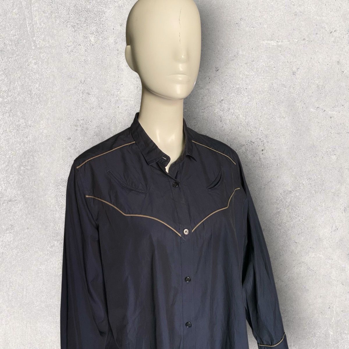 Comme des Garcons Vintage 80’s Oversize Western Shirt Size M / US 6-8 / IT 42-44 - 2 Thumbnail