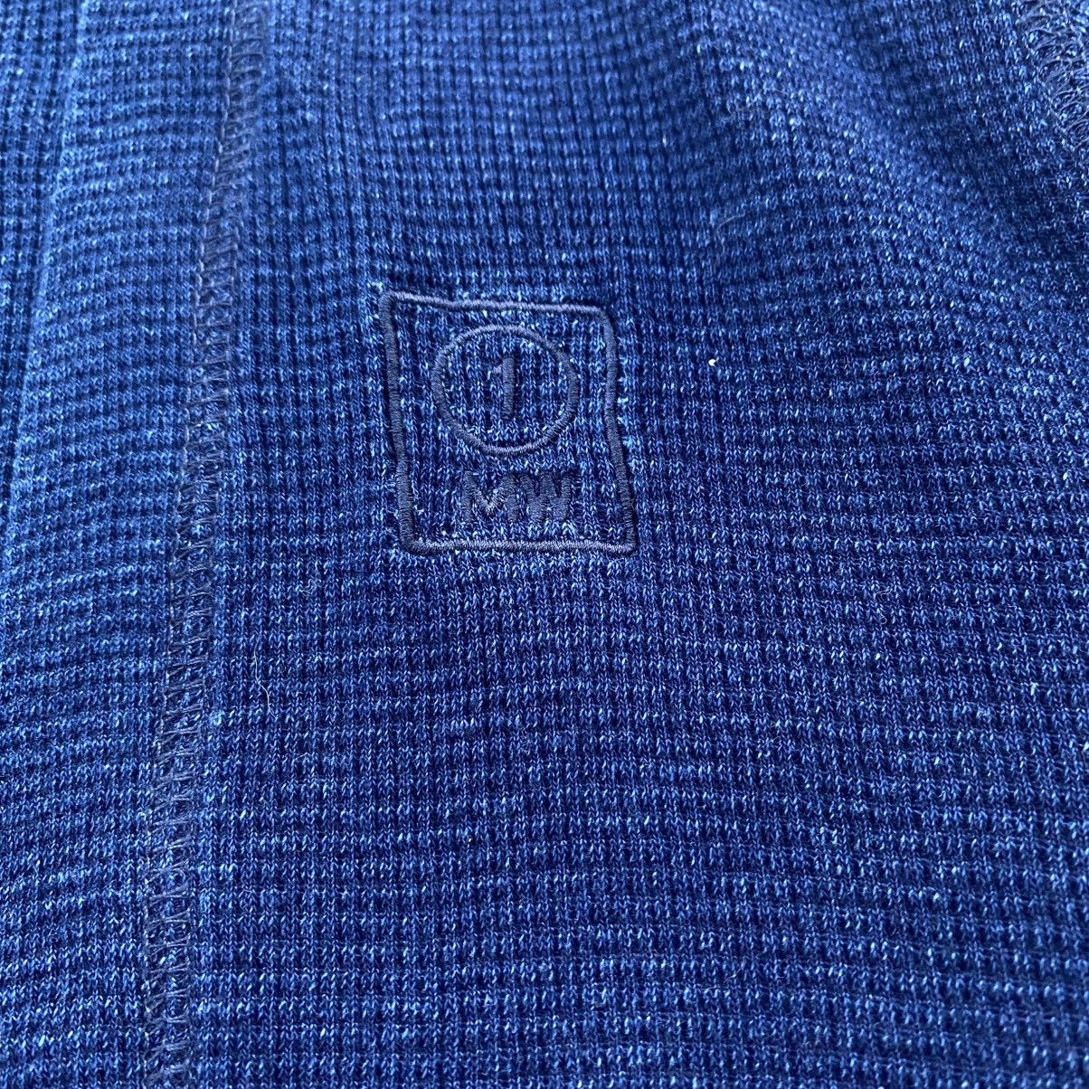 Sophnet. ‼️LAST DROP‼️1MW by SOPHNET. x GU indigo-dyed knit Cardigan Size US L / EU 52-54 / 3 - 15 Thumbnail