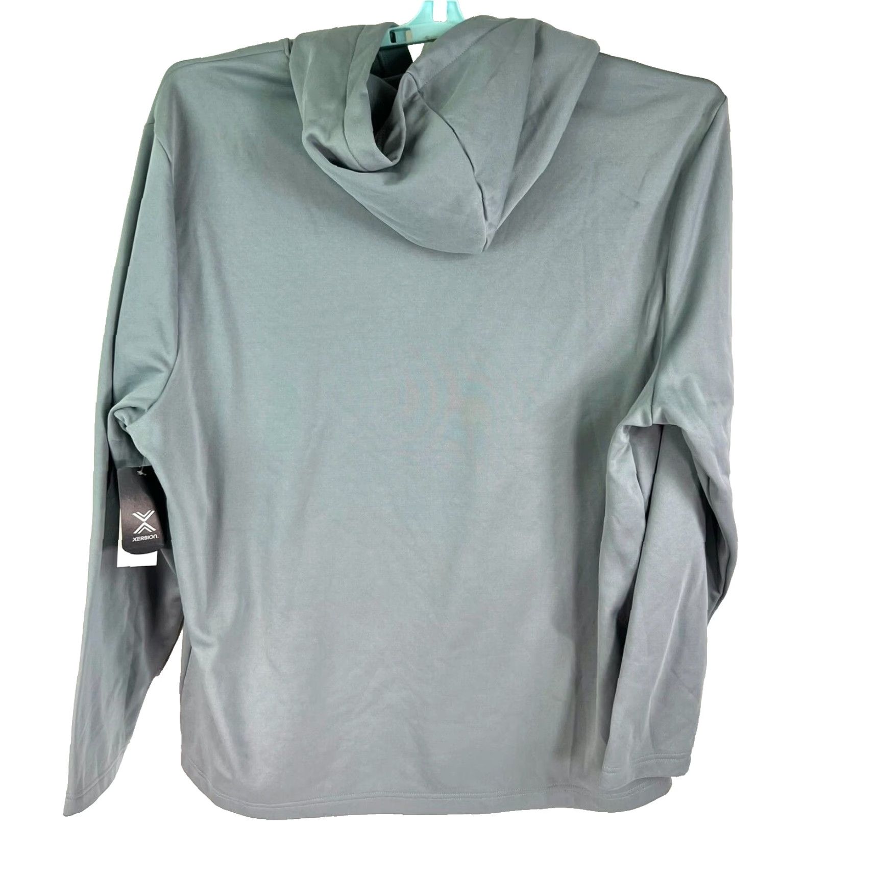Vintage Xersion Hooded Sweatshirt Mens Size 2XL Gray Quick-Dri Size US XXL / EU 58 / 5 - 6 Thumbnail