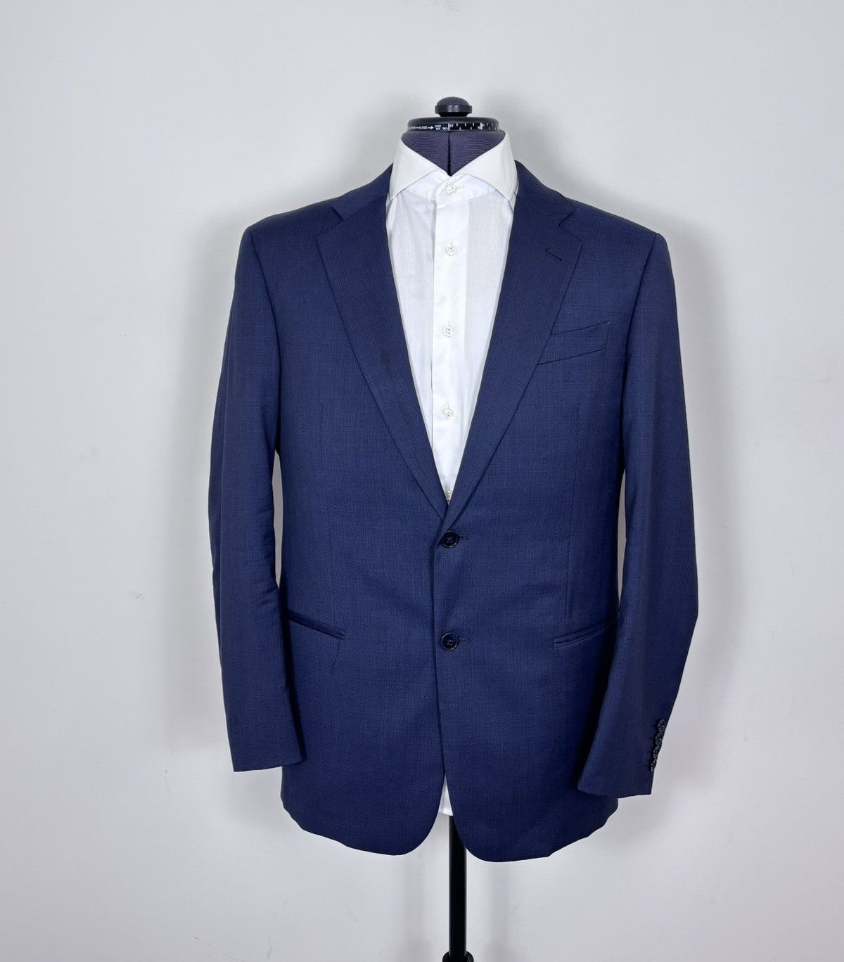 Armani Collezioni Armani Collezioni Men’s 2-Piece Navy Blue Wool Suit Size 40R - 2 Thumbnail
