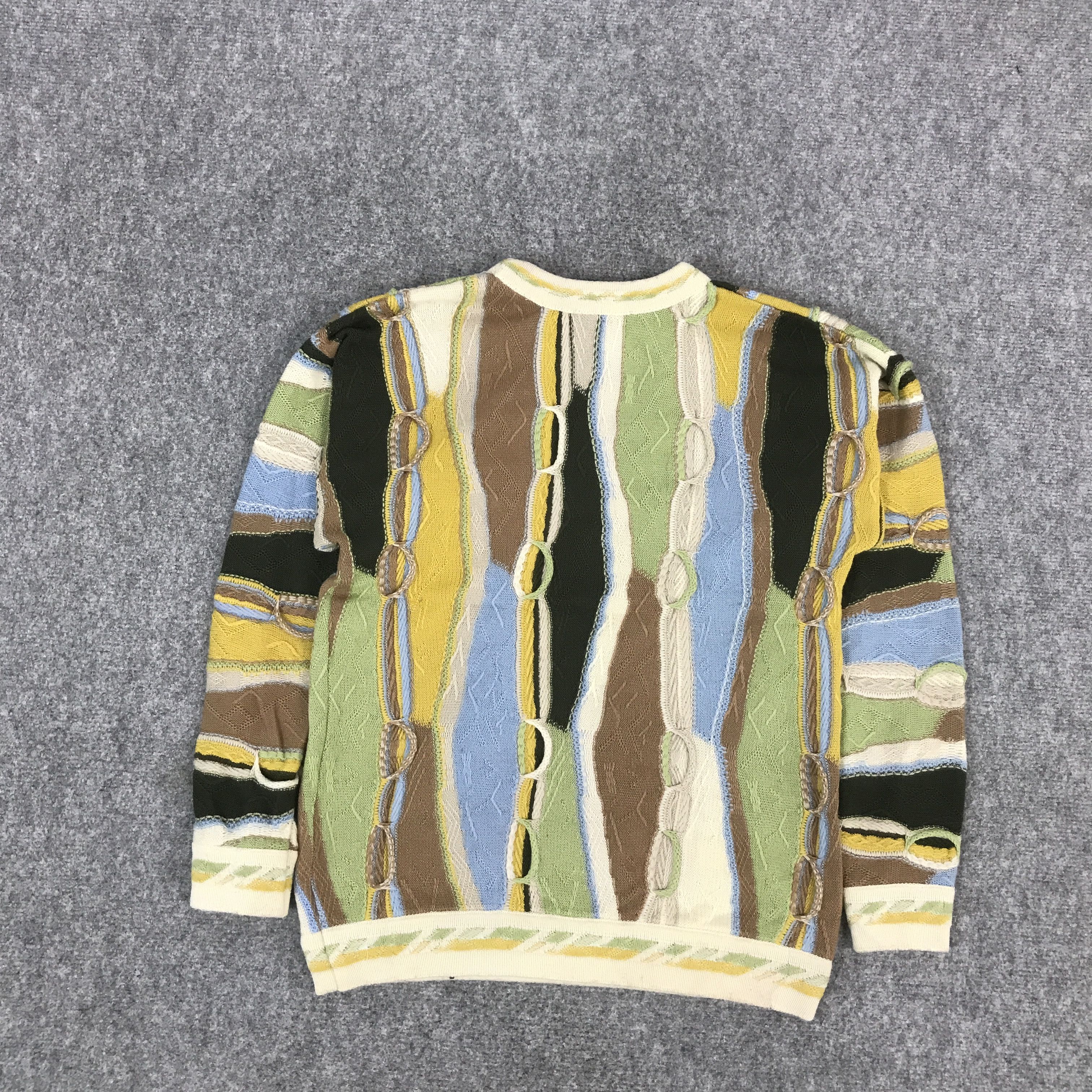 Aran Isles Knitwear × Japanese Brand × Unbound Merino MERINO KNITWEAR COOGI STYRL DESIGN KNITWEAR Size US XS / EU 42 / 0 - 2 Thumbnail