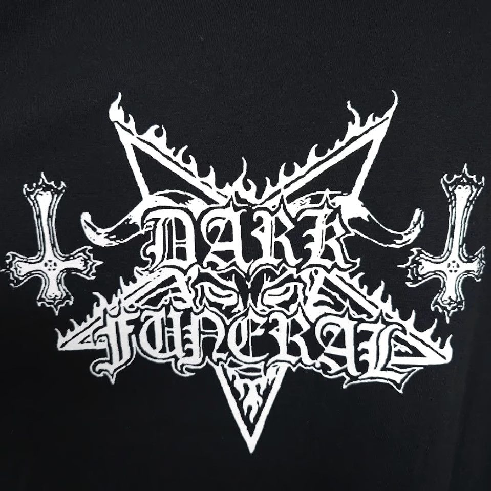 Gildan Dark Funeral T Shirt Mens Size XL Swedish Black Metal Band Tee Shirt Size US XL / EU 56 / 4 - 3 Thumbnail
