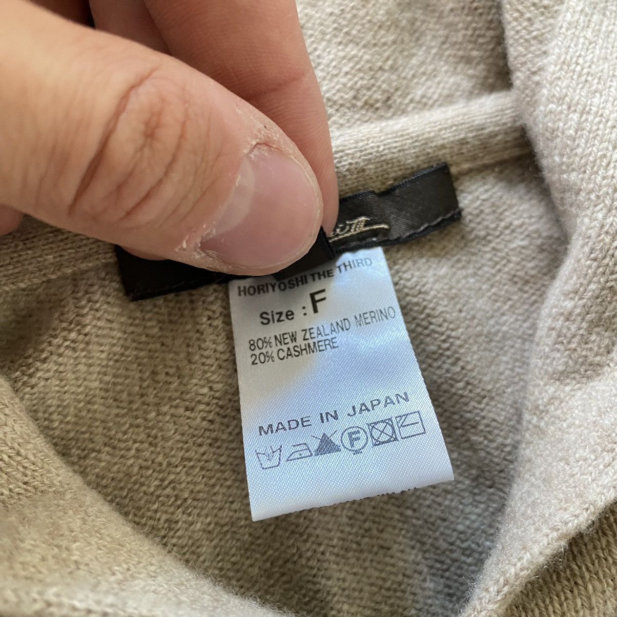 Designer × Japanese Brand Horiyoshi The Third Japan Cashmere Poncho Kapital Style PPFM Size US L / EU 52-54 / 3 - 7 Thumbnail