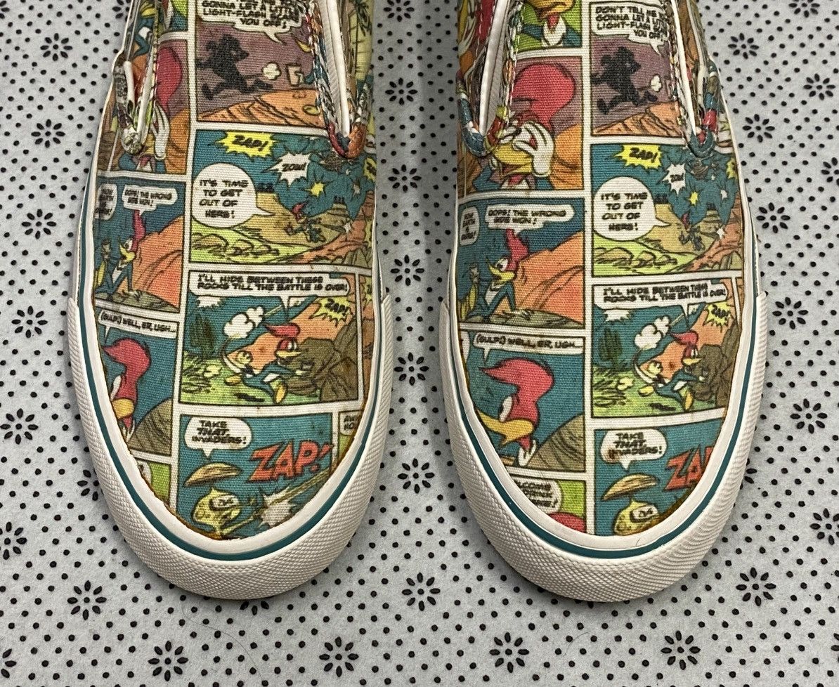 Hysteric Glamour Hysteric Glamour x Woody Woodpecker Slip-On Shoes Size US 7.5 / EU 40-41 - 18 Thumbnail