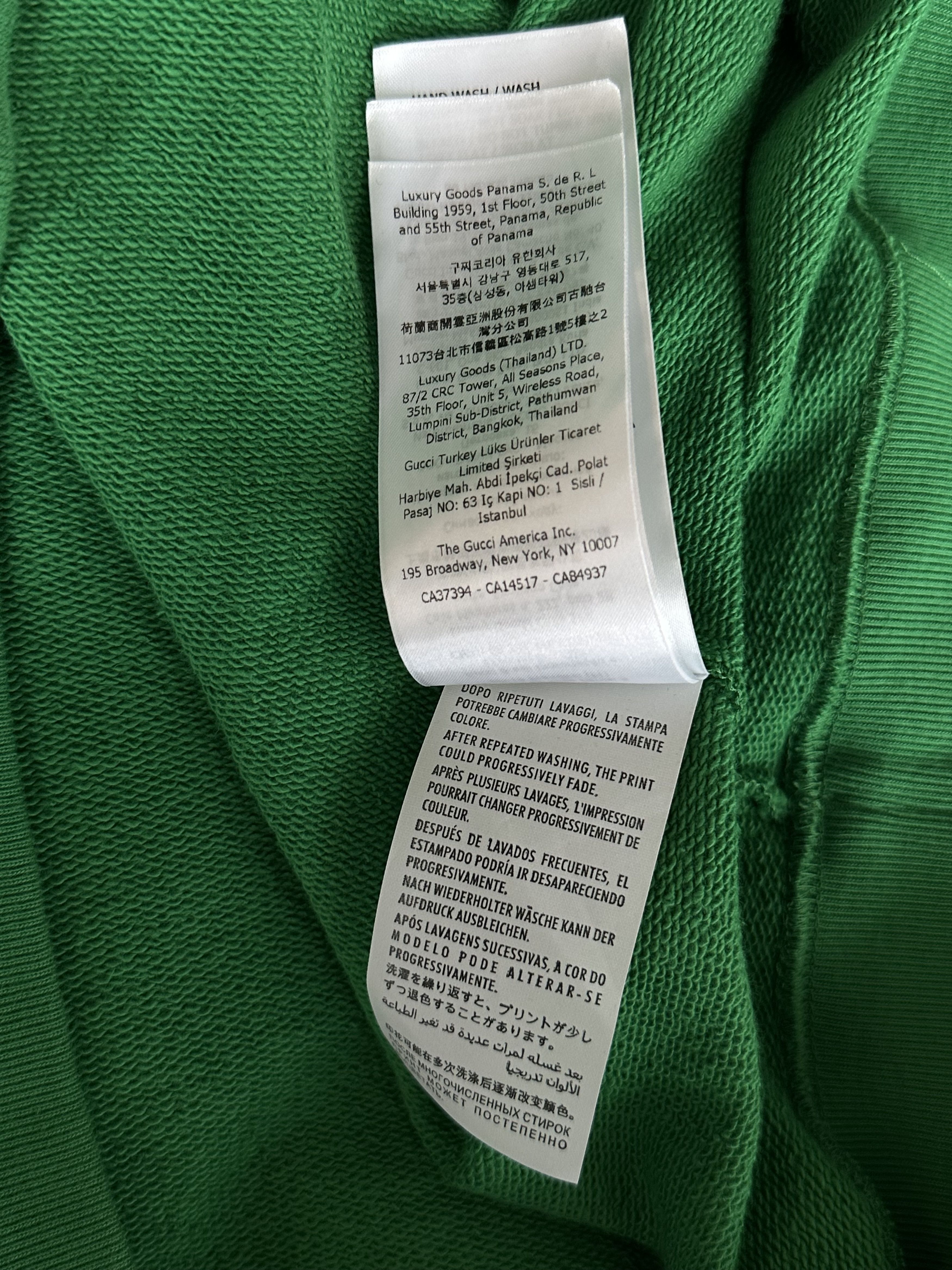Gucci Gucci Green Multicolor Star GG Logo Hoodie Size US XS / EU 42 / 0 - 7 Thumbnail