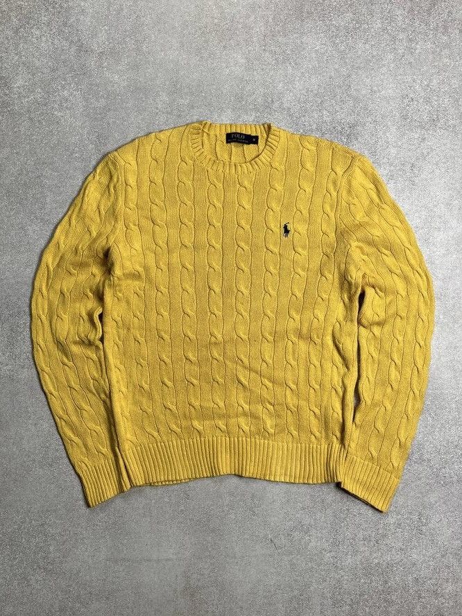 Polo Ralph Lauren Vintage Polo Ralph Lauren Big Knit Heavy Sweater M Size US M / EU 48-50 / 2 - 1 Thumbnail