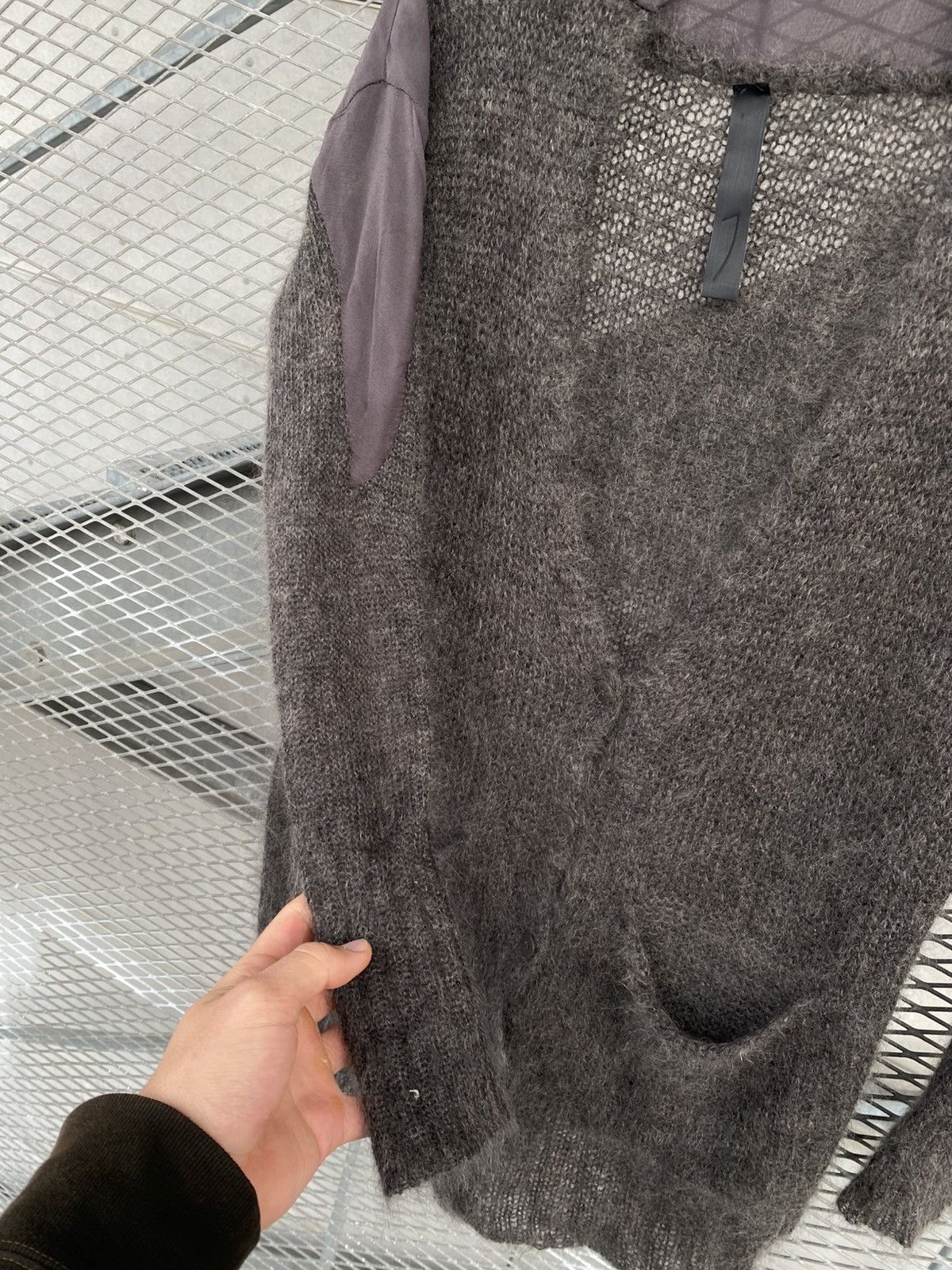 Ilaria Nistri Ilaria Nistri Mohair Avant-Garde Cardigan Size US S / EU 44-46 / 1 - 22 Thumbnail