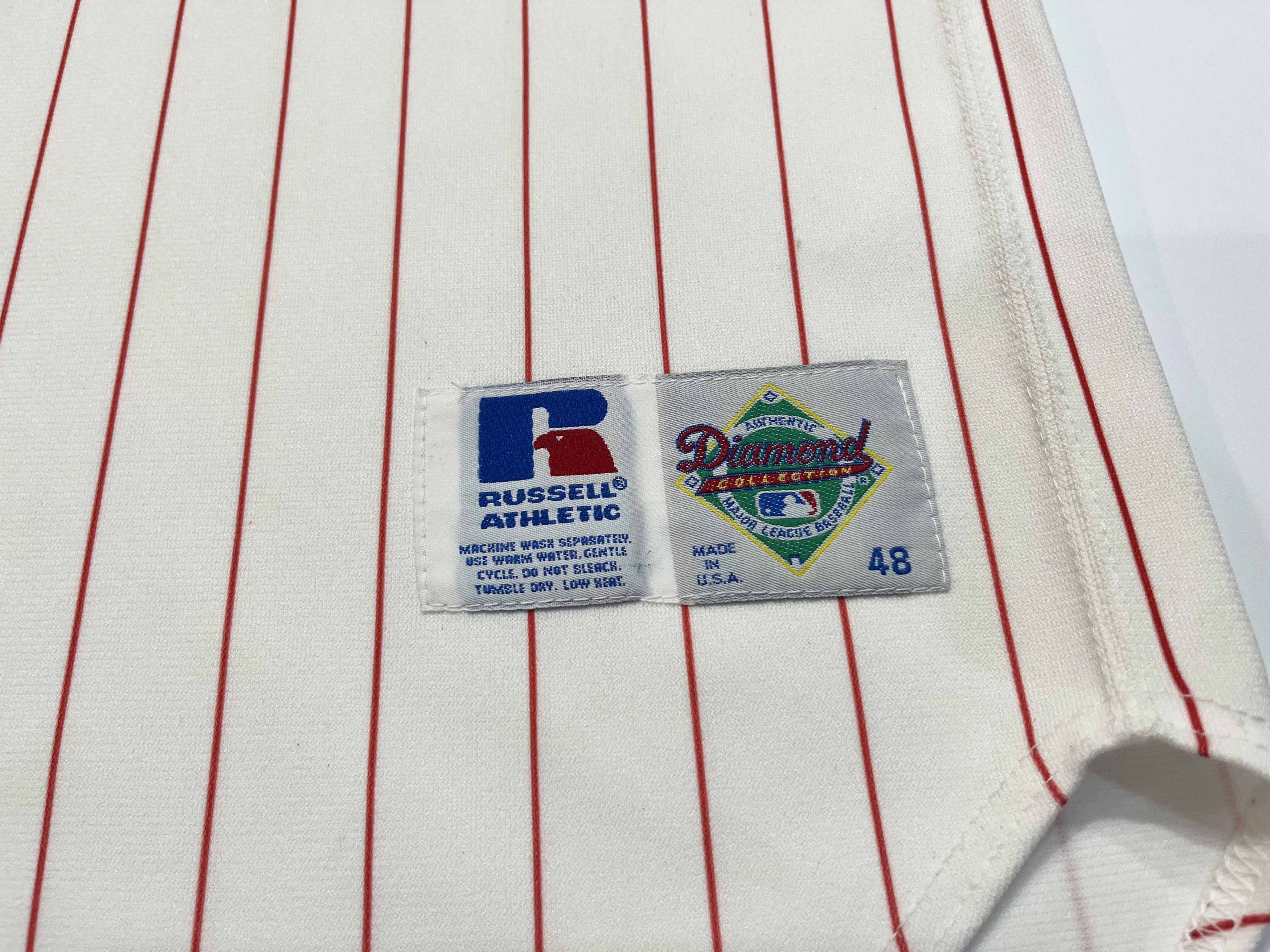 Russell Athletic Russell Diamond MLB Philadelphia Phillies DYKSTRA #4 Jersey Size US L / EU 52-54 / 3 - 6 Thumbnail