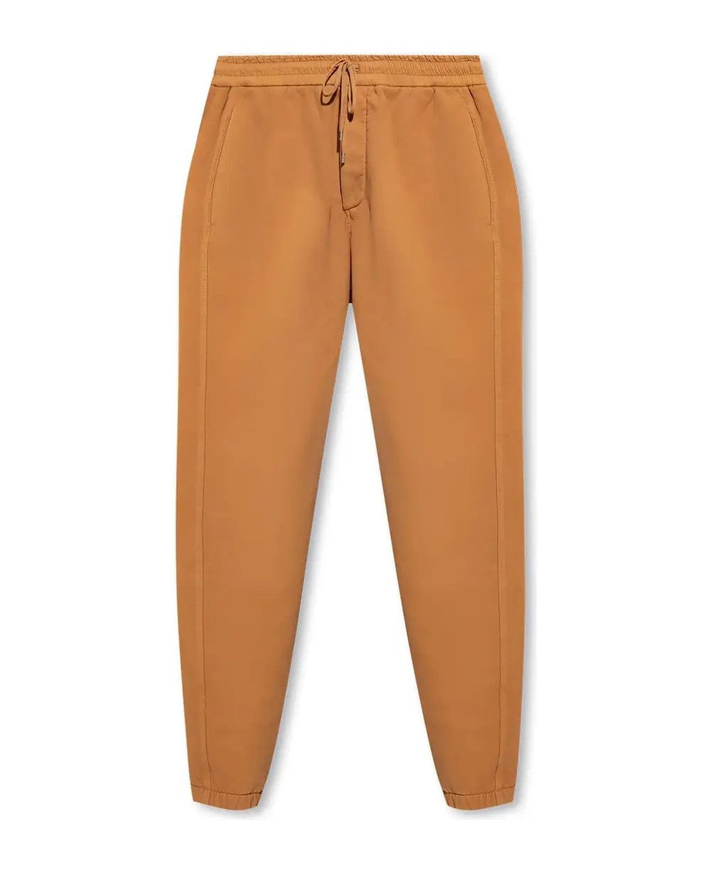 Saint Laurent Paris o1s1wg110925 752235 Sweatpants in Bleached Fleece in Orange Size US 36 / EU 52 - 1 Thumbnail