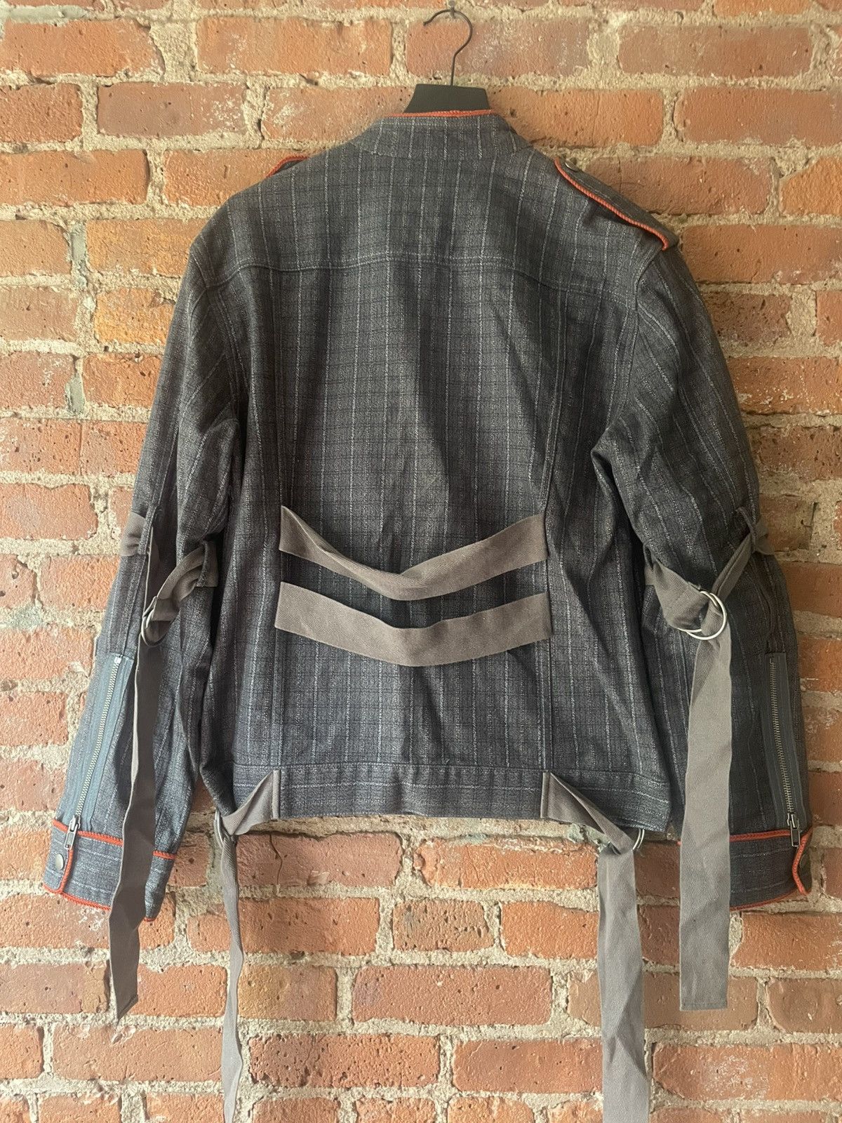 Marc Jacobs Marc Jacobs Vintage Plaid Denim Zipper Men’s Jacket 2005 Size US M / EU 48-50 / 2 - 12 Thumbnail
