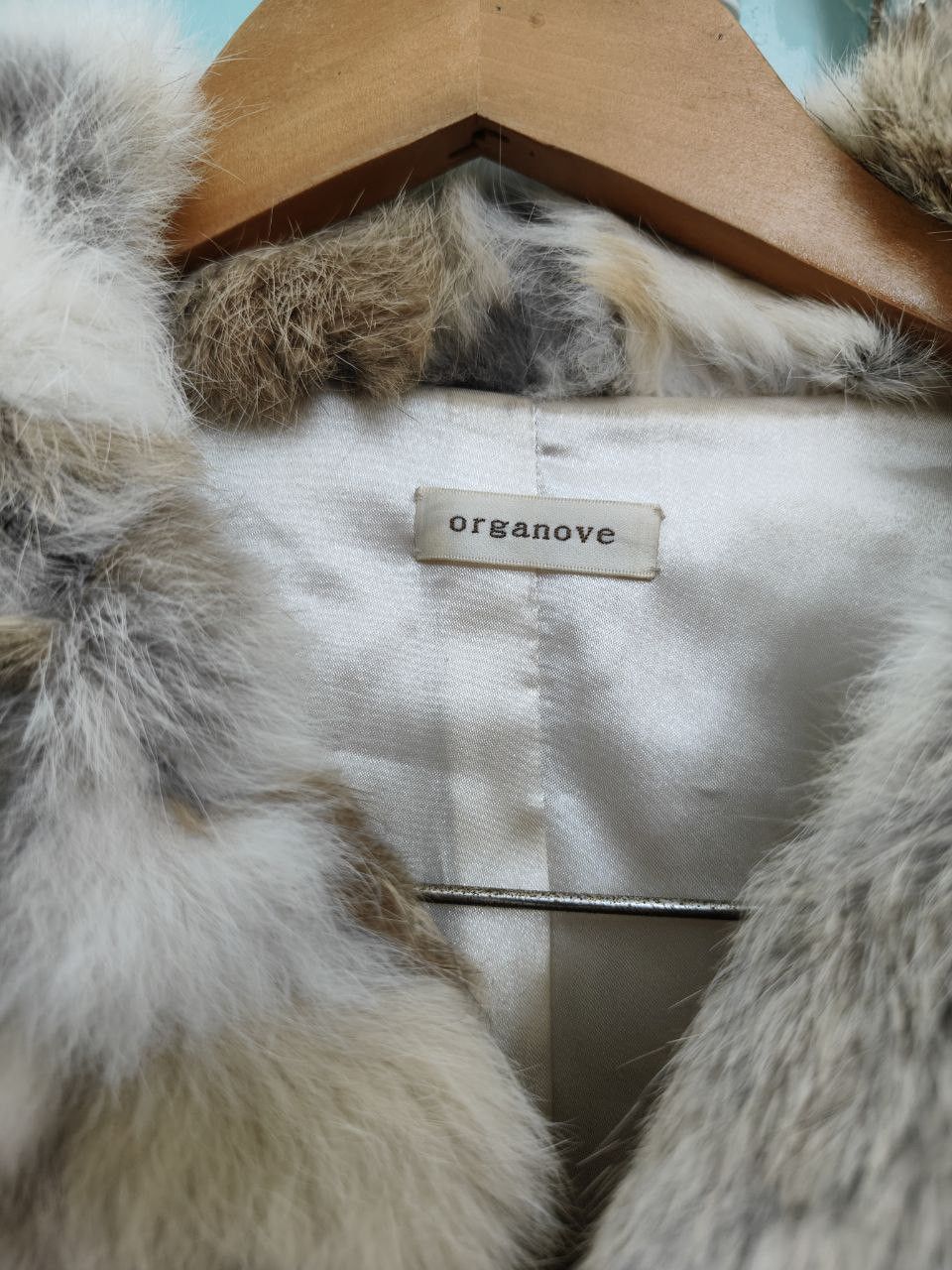 Japanese Brand Organove Japan Rabbit Fur Jacket Size M / US 6-8 / IT 42-44 - 11 Thumbnail