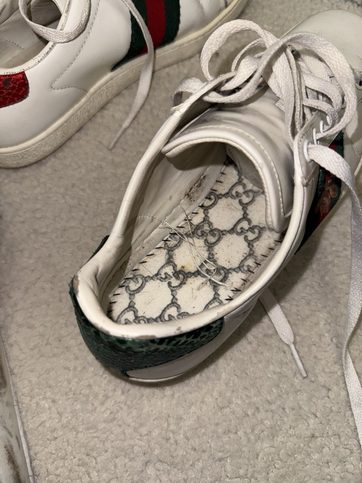Gucci Gucci Ace Sneakers Size US 6.5 / IT 36.5 - 11 Thumbnail