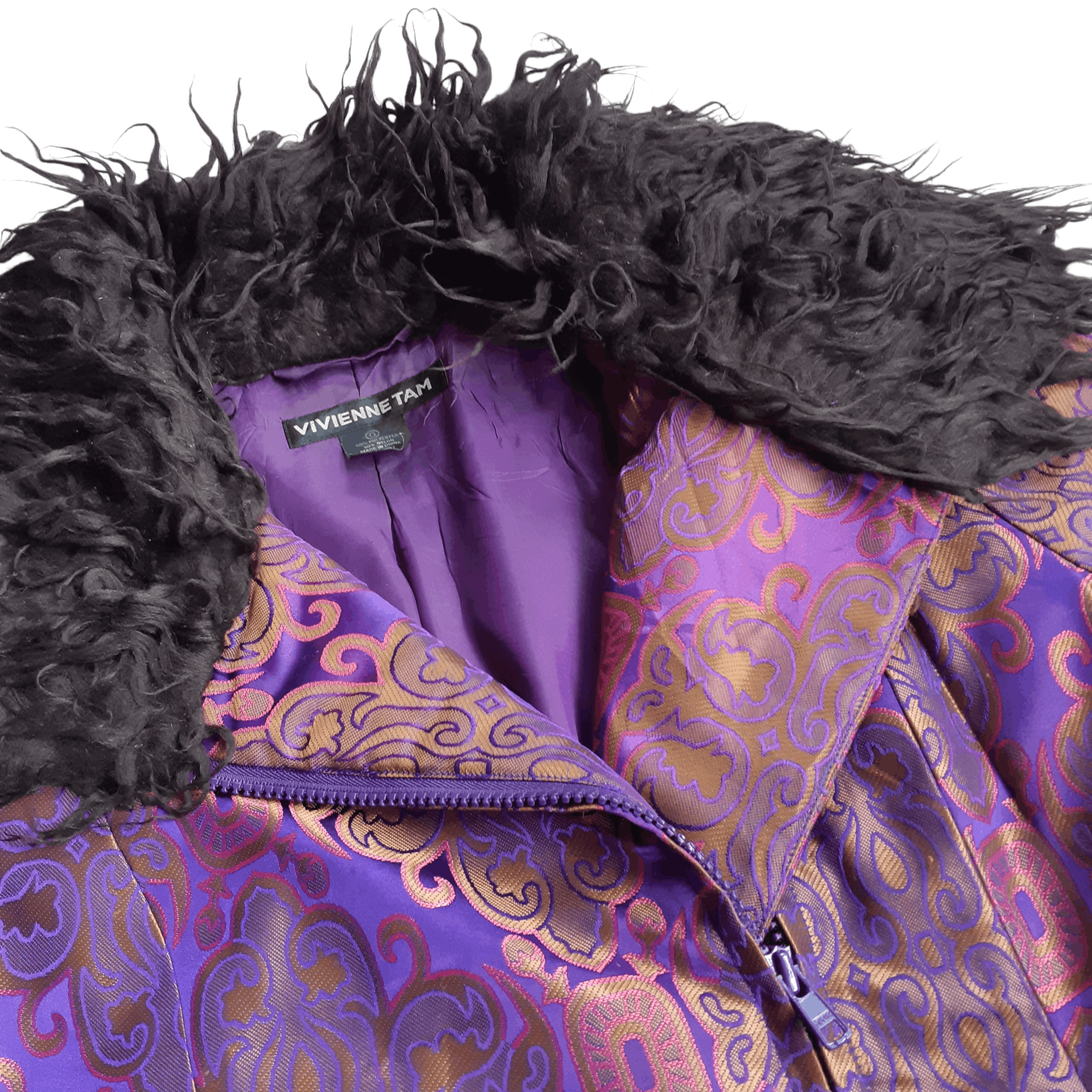 90's Vintage Vivienne Tam Iridescent Jacket size 0