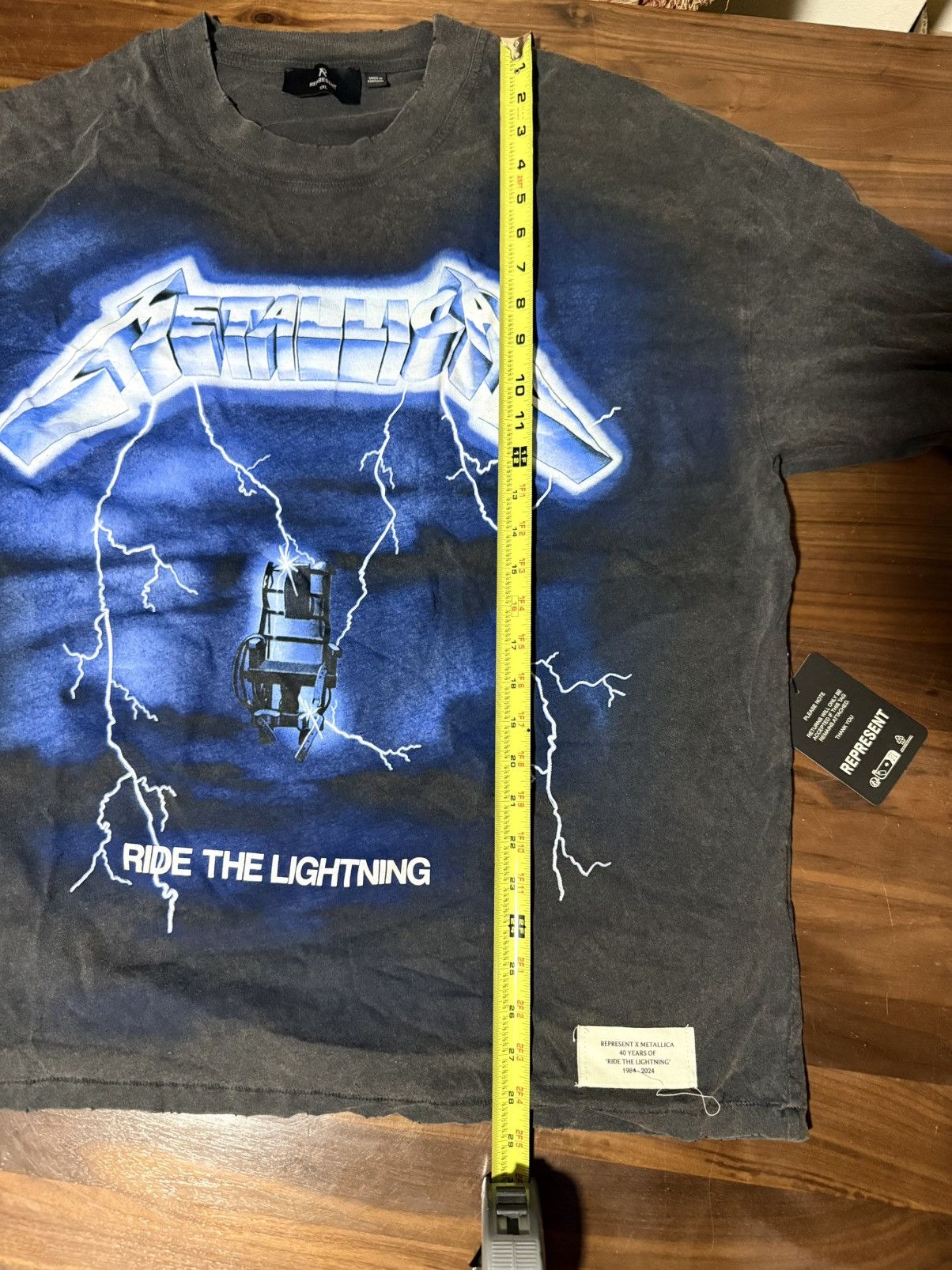Other Represent Metallica Ride The Lightning Long Sleeve Size XXL Size US XXL / EU 58 / 5 - 11 Thumbnail