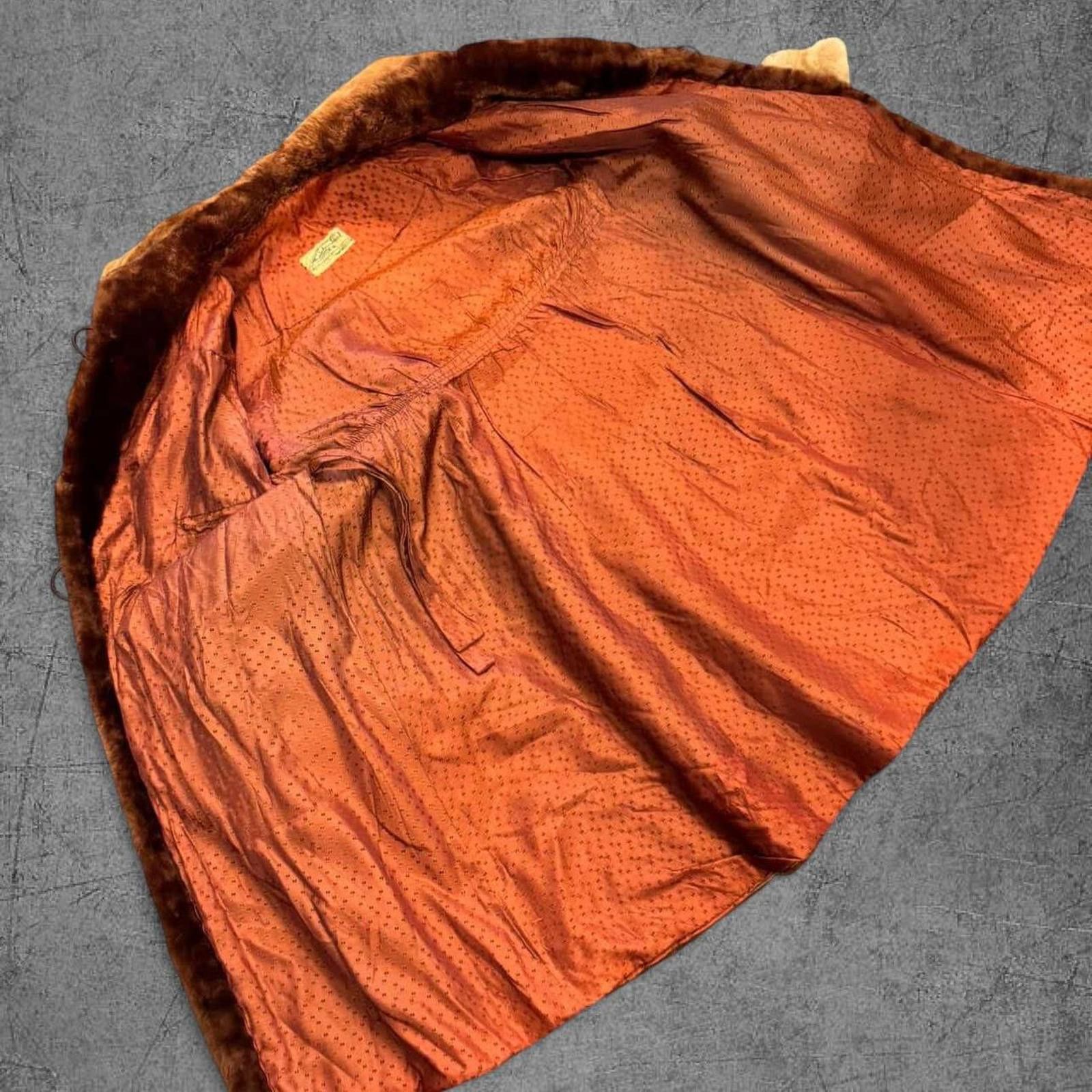 Other Vintage 1960s New York Furs Sheared Beaver Fur Coat Size L / US 10 / IT 46 - 6 Thumbnail