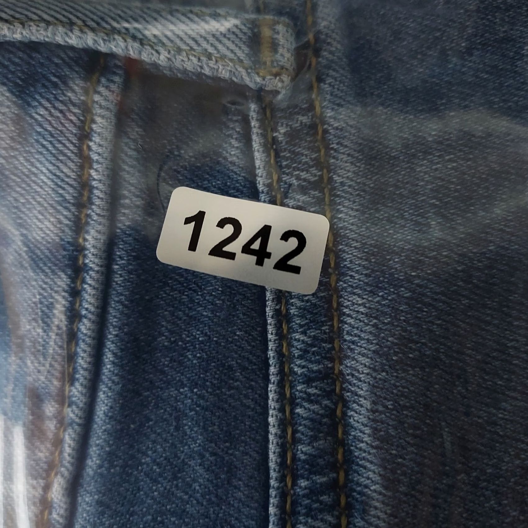 Loft LOFT Jeans Cropped 0 Flare Regular Size 0 Medium Wash Blue Denim Cotton Blend 5-Pocket Zip Low Rise Womens Size 25" / US 0 / IT 36 - 8 Thumbnail