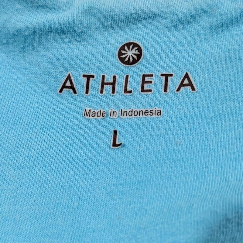 Athleta Athleta Leto Ocean Blue Side Tie Vacation Tunic Large Size L / US 10 / IT 46 - 7 Thumbnail