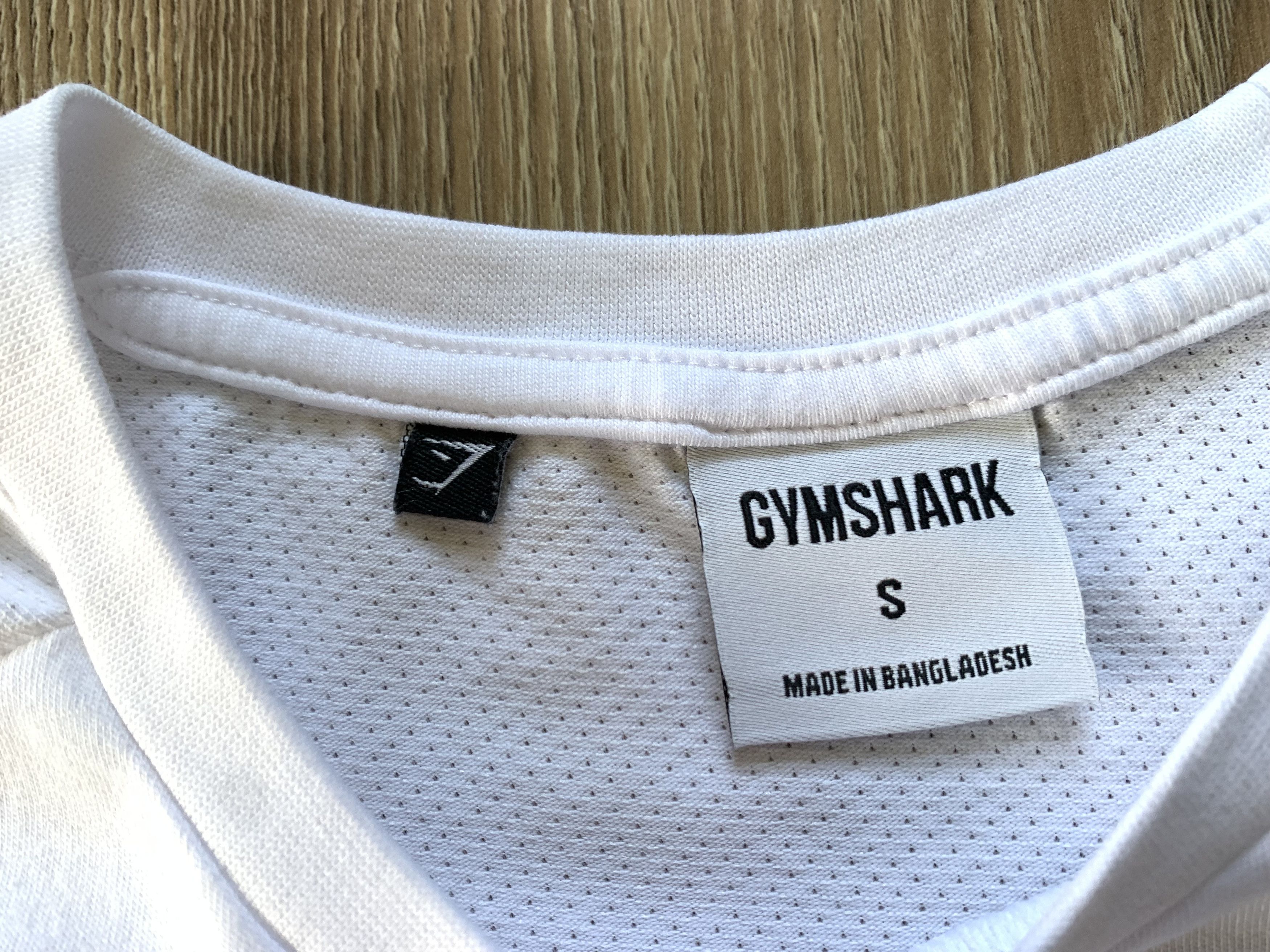 Gymshark Gymshark White Sleeveless T Shirt Size US S / EU 44-46 / 1 - 5 Thumbnail
