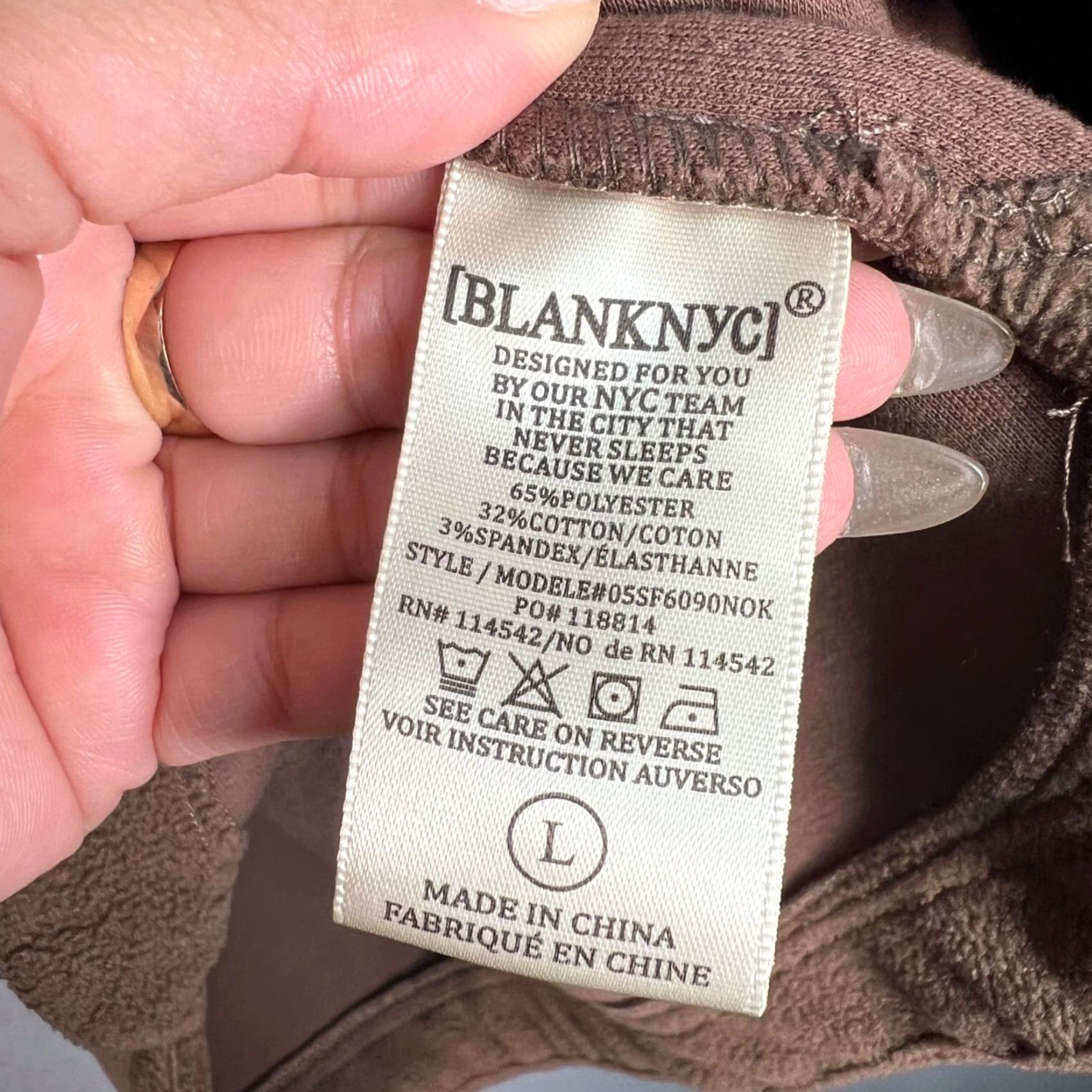 Vintage BLANKNYC Womens Brown Fleece Chore Jacket L Size Parka Jacket Regular Size L / US 10 / IT 46 - 4 Thumbnail