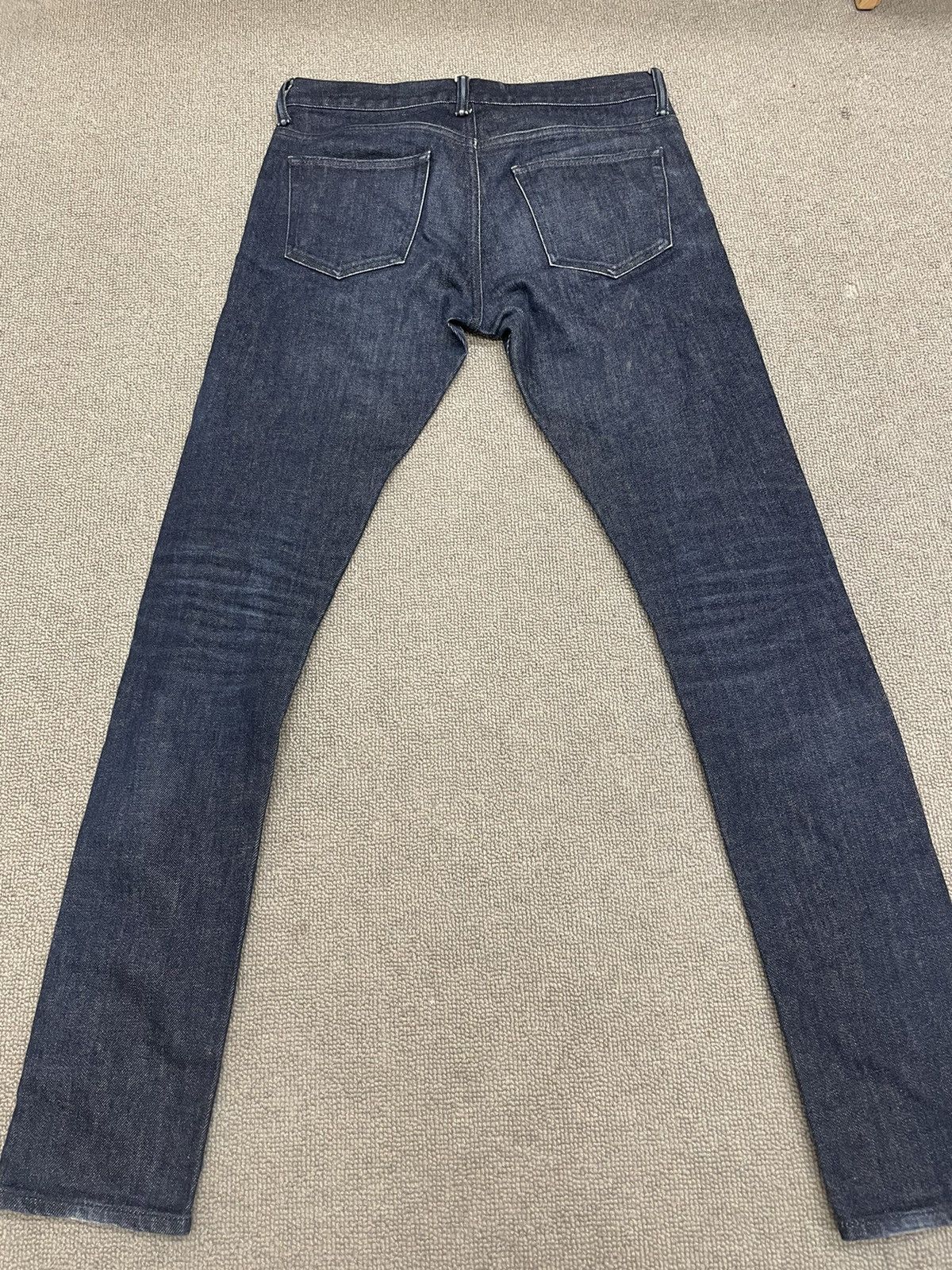 John Elliott John Elliott Dark Blue Skinny Jeans Size US 28 / EU 44 - 8 Thumbnail