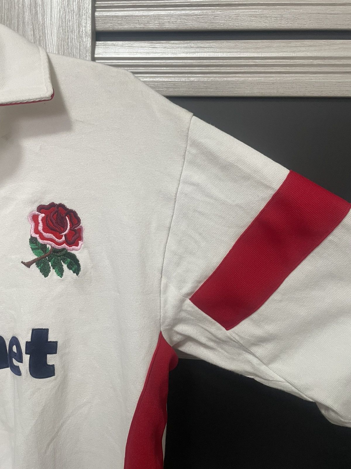 Nike × Vintage Vintage Nike 1997 England Rugby Team Jersey Longsleeve Size US M / EU 48-50 / 2 - 2 Thumbnail