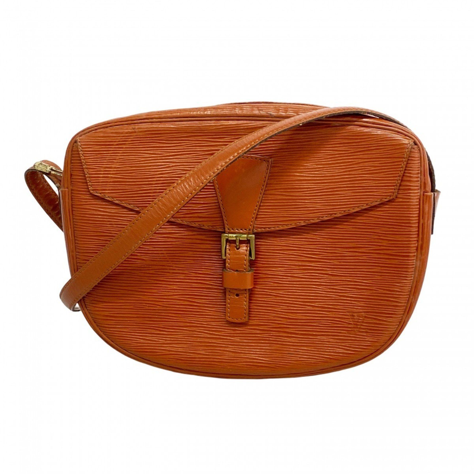 Louis Vuitton Shoulder Bag Epi Jeune Fille M52153 Kenya Brown Ladies, Women's