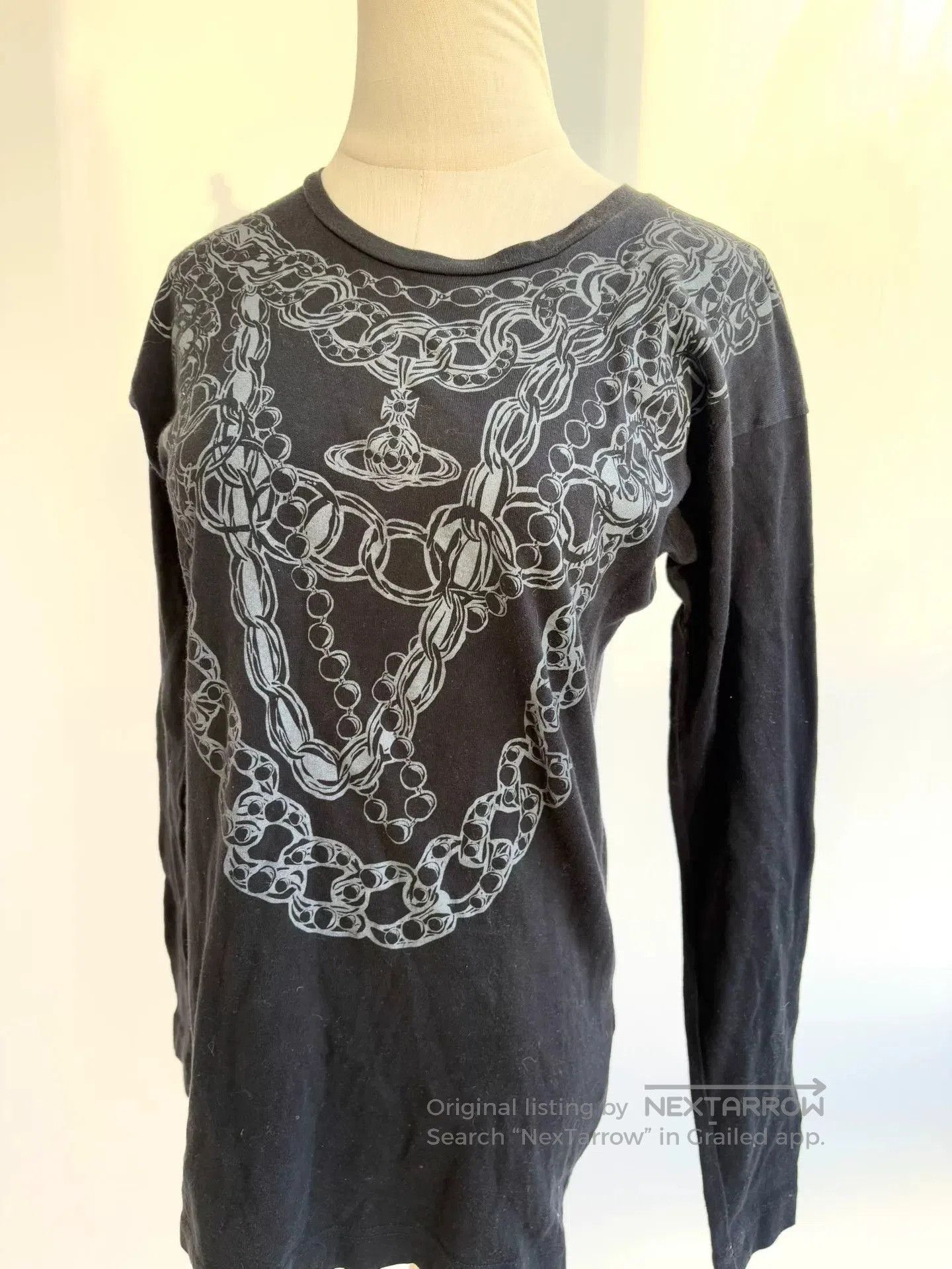 Vivienne Westwood vivienne westwood chain print long sleeve top. Size M / US 6-8 / IT 42-44 - 2 Thumbnail