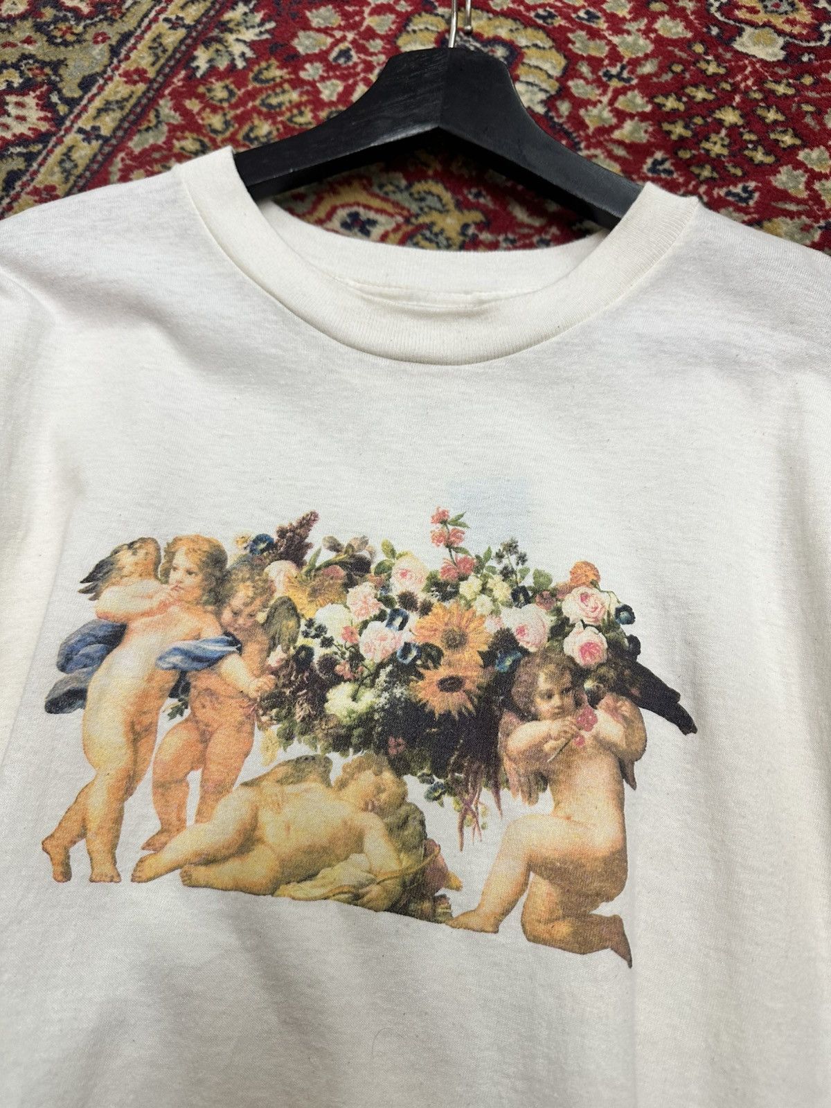 Vintage Cupids and garlands of flowers Size US L / EU 52-54 / 3 - 1 Thumbnail