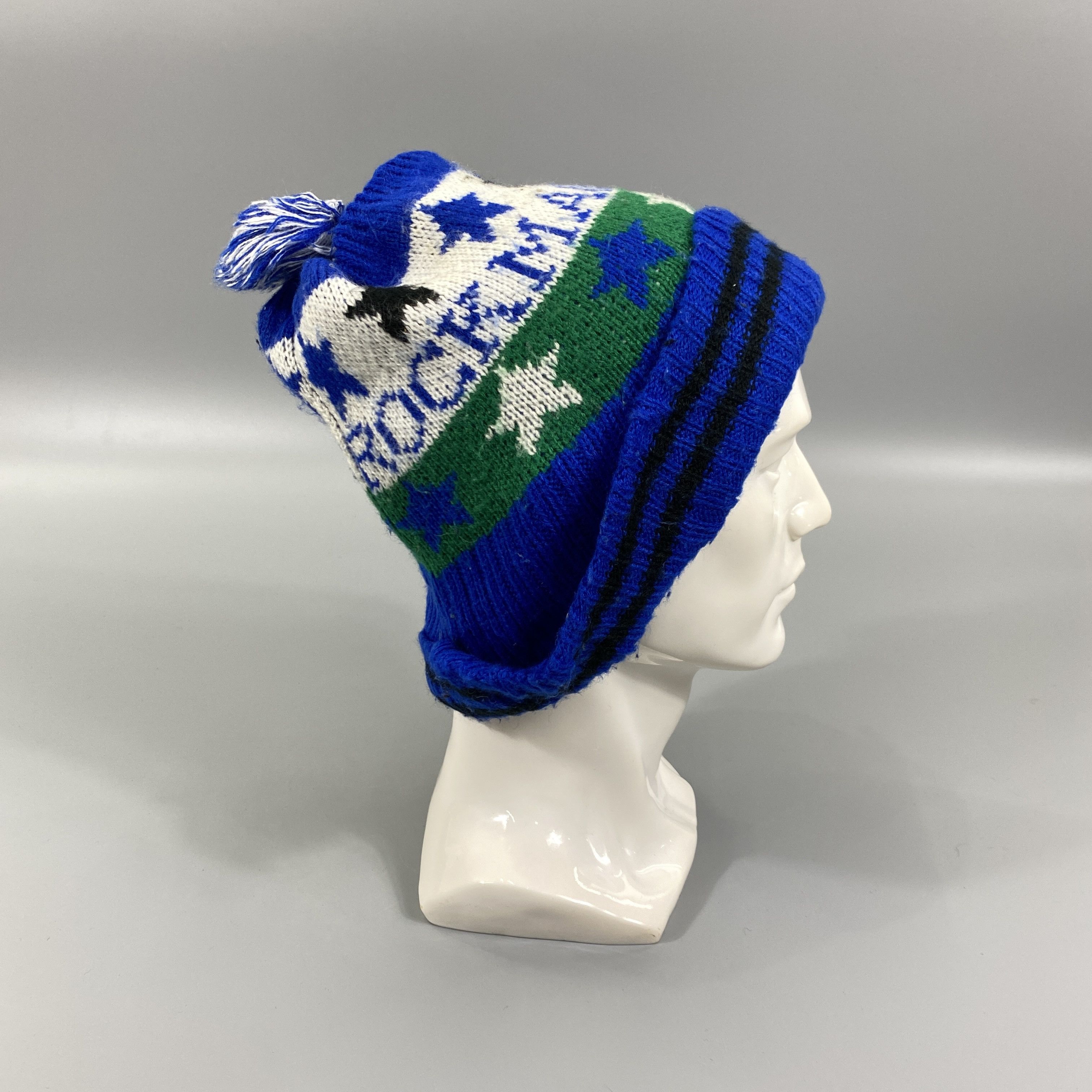 Japanese Brand Rockmagic Snow Cap Beanie Hats -BN937 Size ONE SIZE - 3 Thumbnail