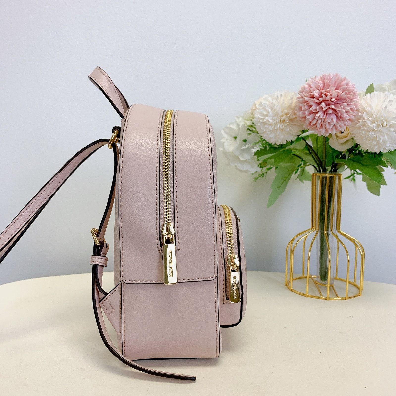 Michael Kors Michael Kors 35S3G8TB0V Jaycee Mini Pebbled Leather Backpack Size ONE SIZE - 5 Thumbnail
