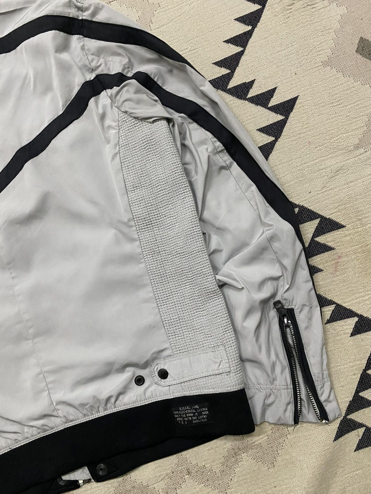 Diesel 2000s DIESEL LIGHT BIKER JACKET RARE Size US XL / EU 56 / 4 - 21 Thumbnail