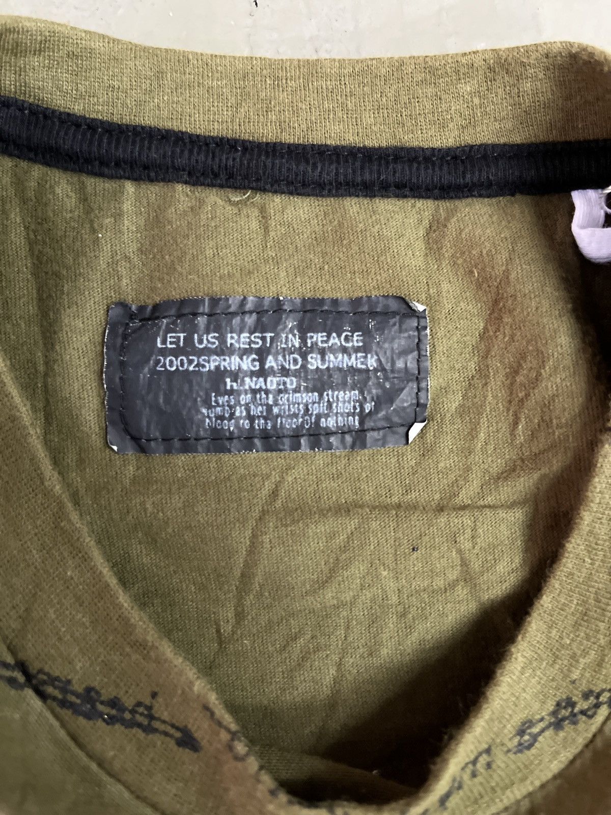 If Six Was Nine H.Naoto SS2002 Affliction LGB Punk Tshirt Size US S / EU 44-46 / 1 - 7 Thumbnail